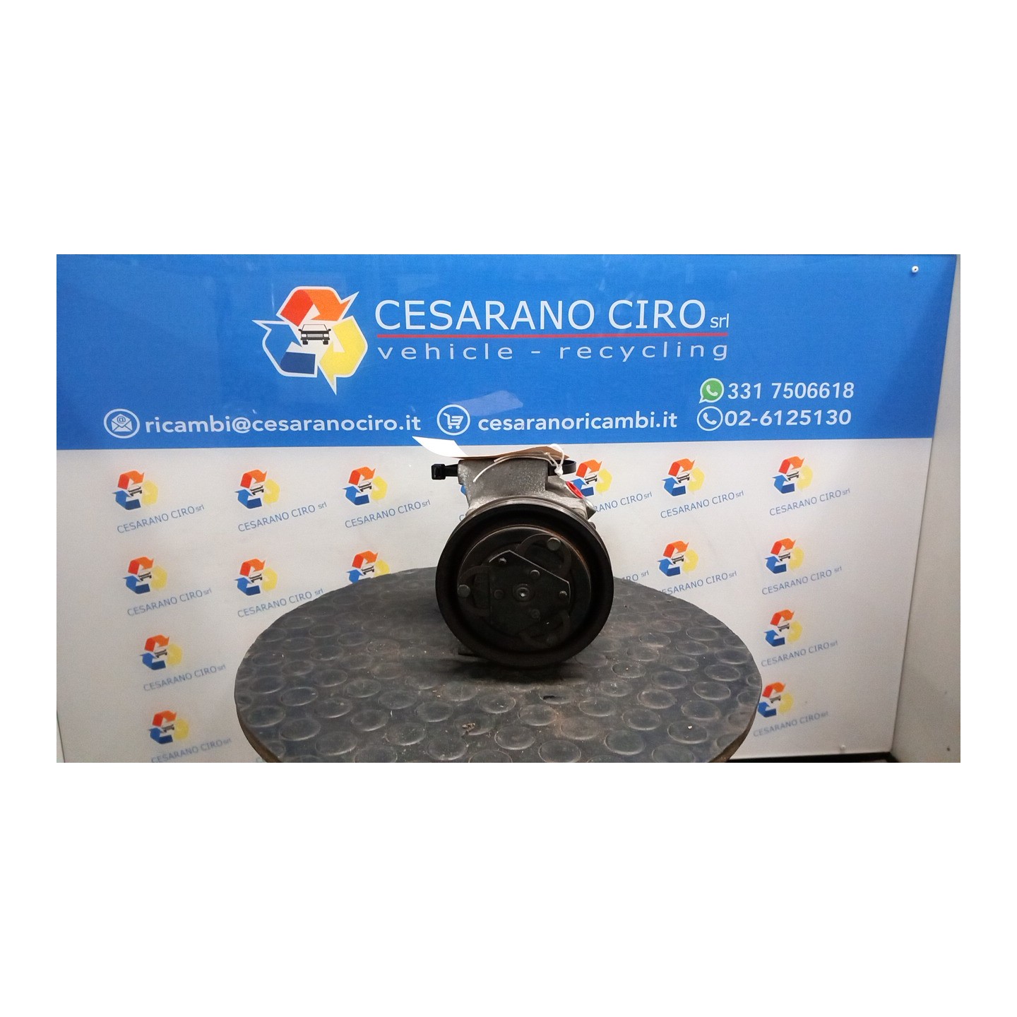 COMPRESSORE A/C 053 SMART FORTWO (A/C451) (09/10-09/15) 3B21 A1322300011