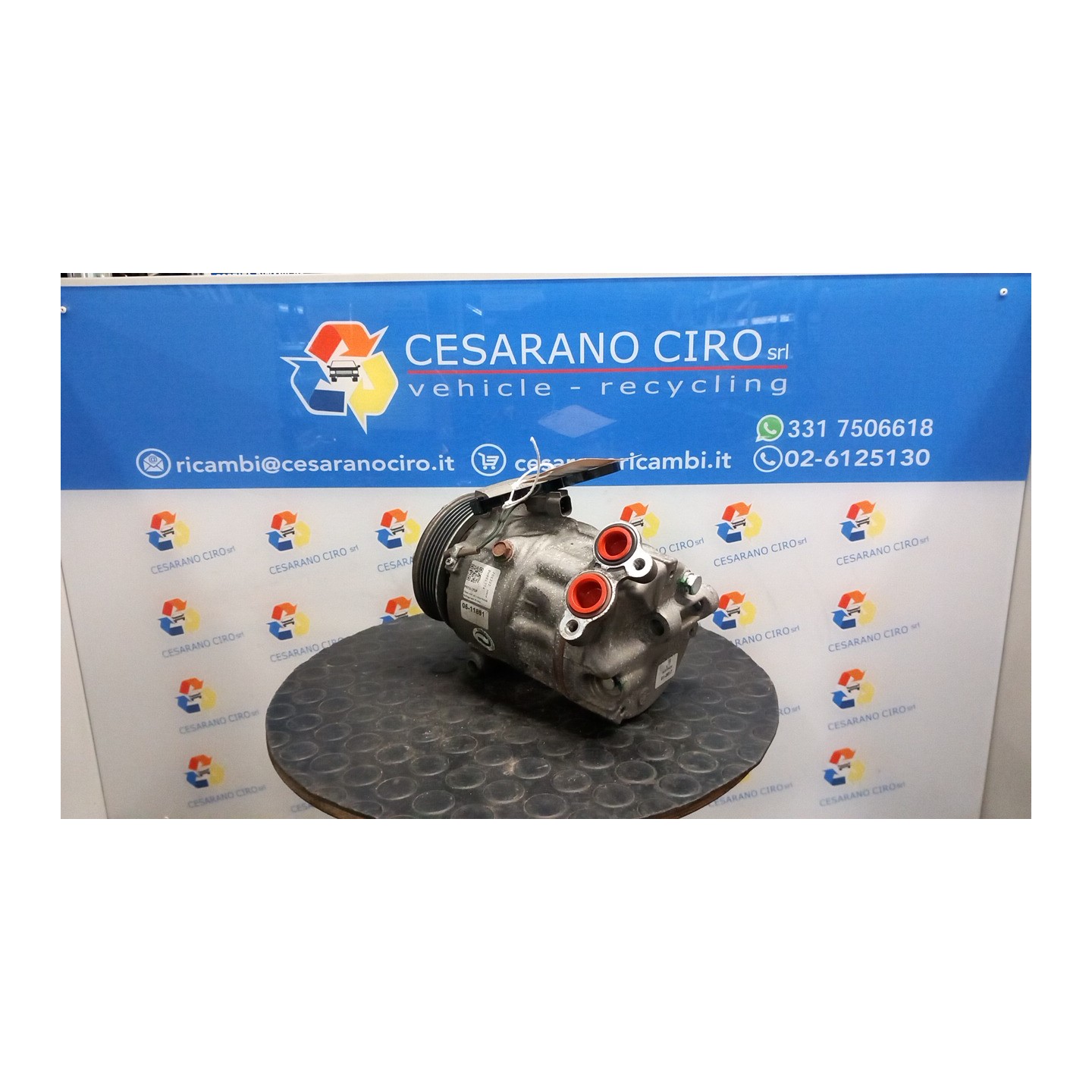 COMPRESSORE A/C 055 FORD C-MAX (CB7) (09/10-05/15) T1DB 1722070