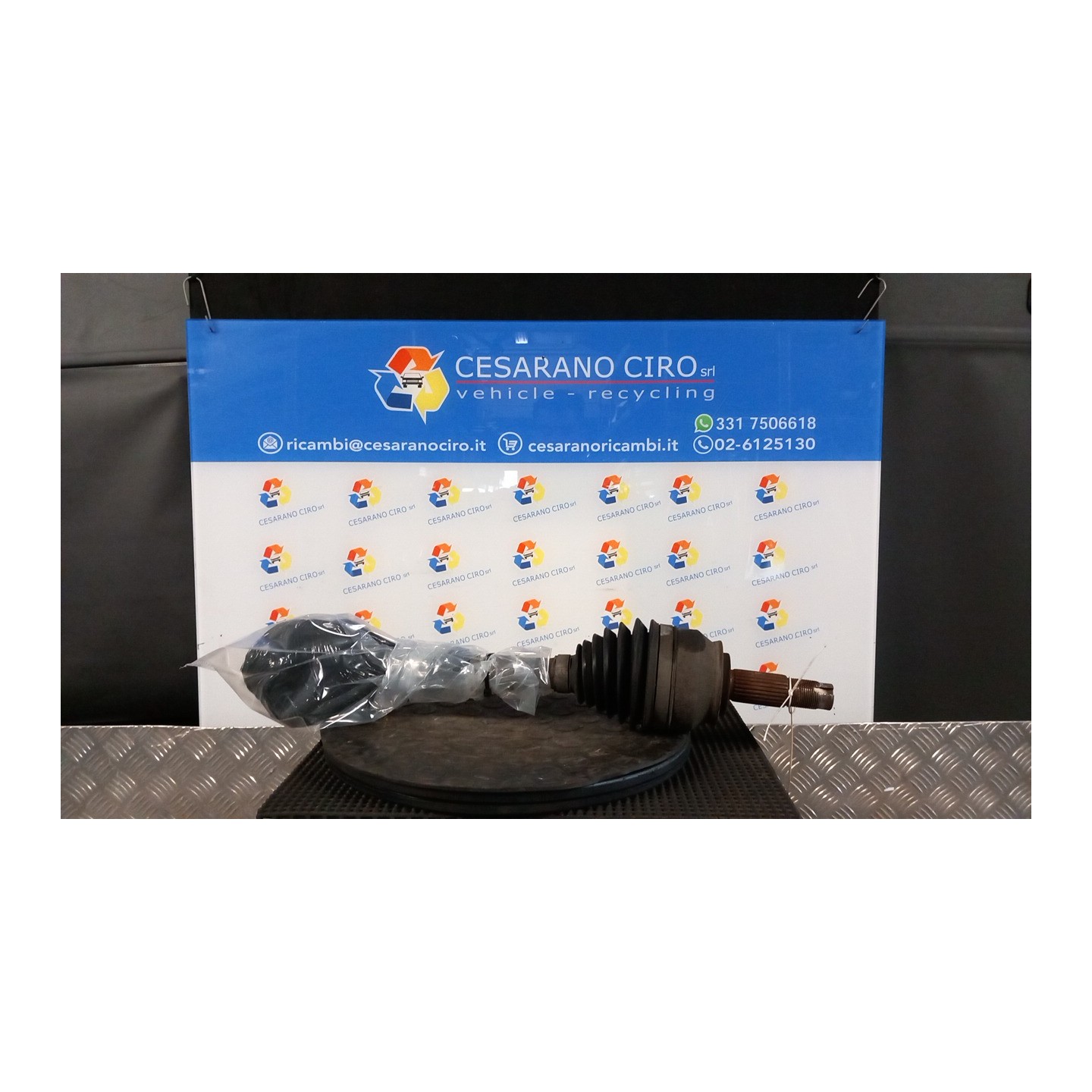 SEMIALBERO ANT. COMPL. SX. 080 ALFA ROMEO MITO (X6) (06/08-06/11) 955A3000 50515474