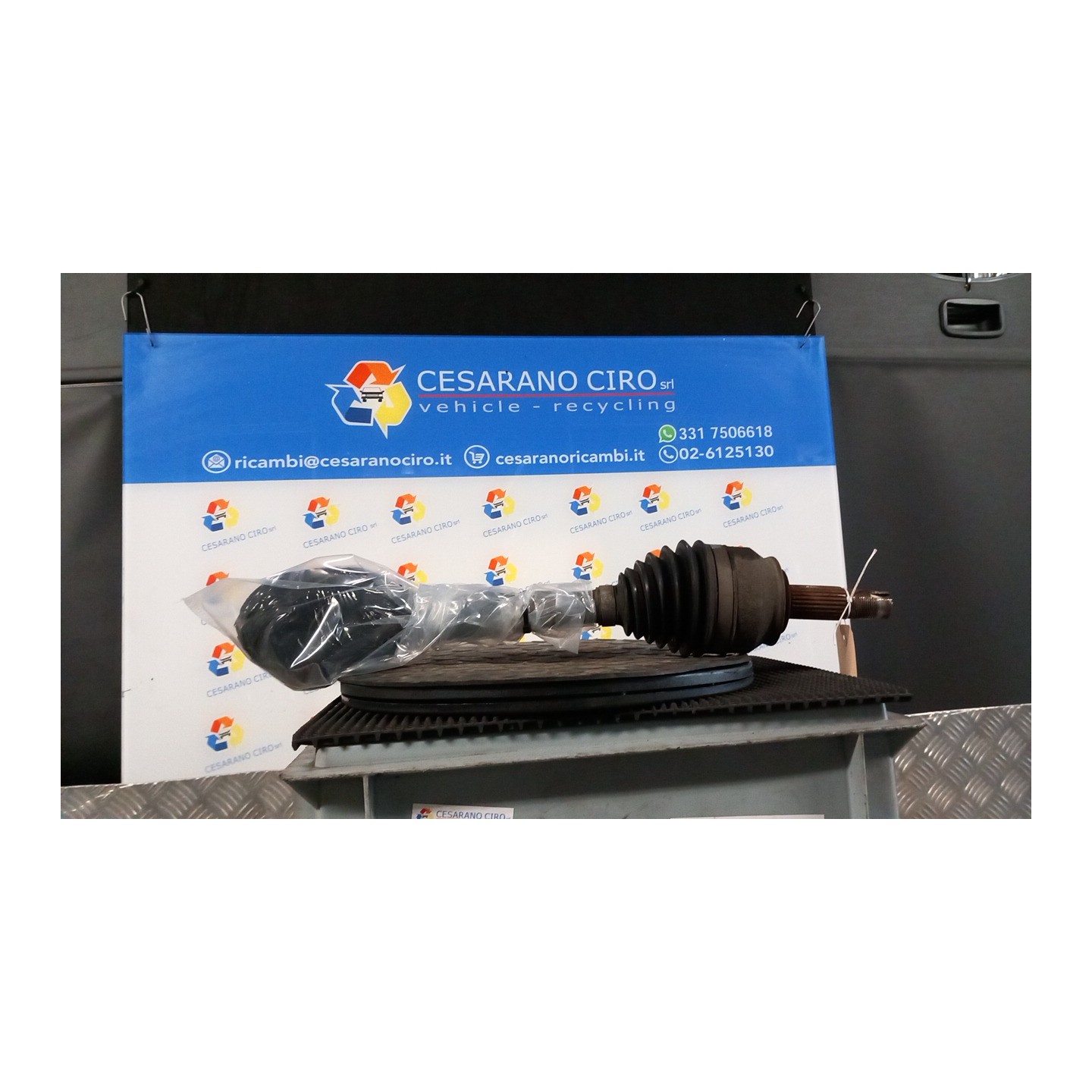 SEMIALBERO ANT. COMPL. SX. 080 ALFA ROMEO MITO (X6) (06/08-06/11) 955A3000 50515474