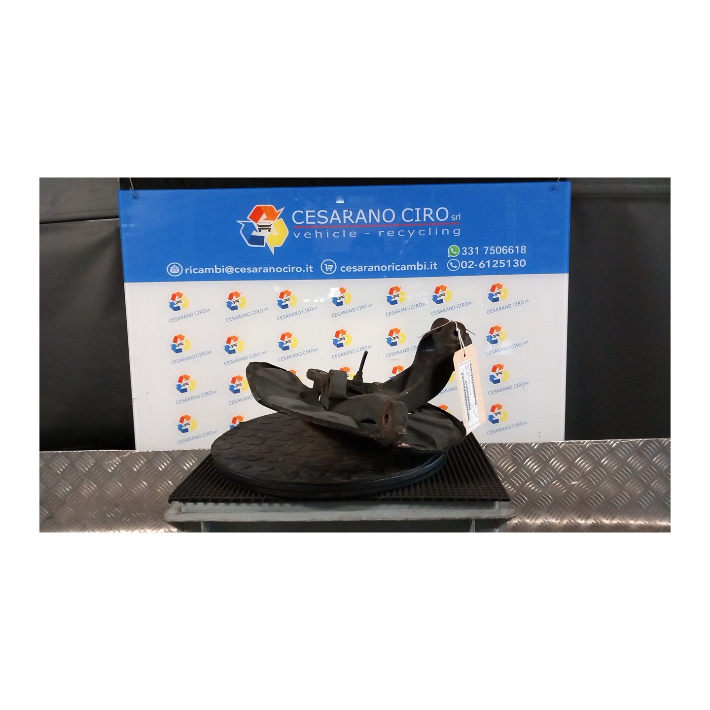 MONTANTE SOSP. ANT. C/MOZZO/CUSCINETTO/PROT.DISCO SX. 092 SMART FORTWO (A/C451) (01/07-12/11) 3B21 A4513300159
