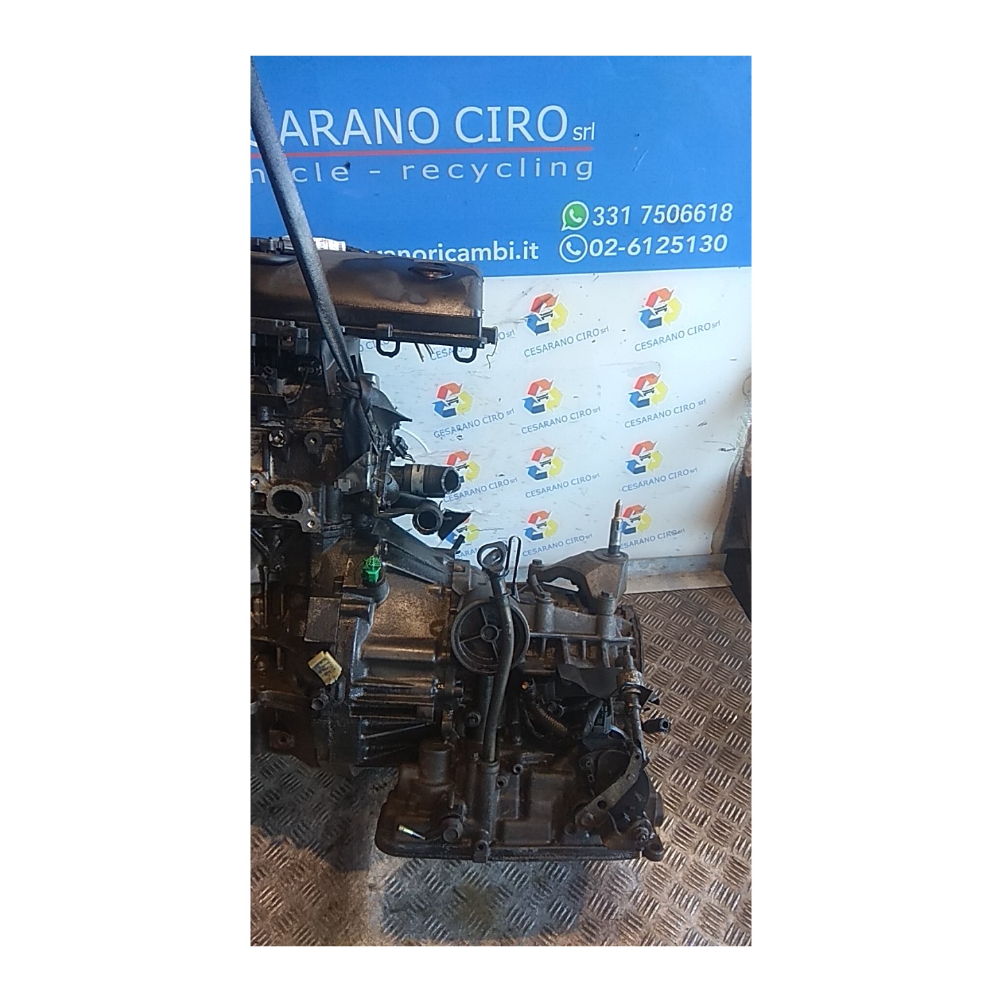 CAMBIO AUTOMATICO 106 NISSAN MICRA (K12E) (11/02-05/06) CR14 NB4918015030006