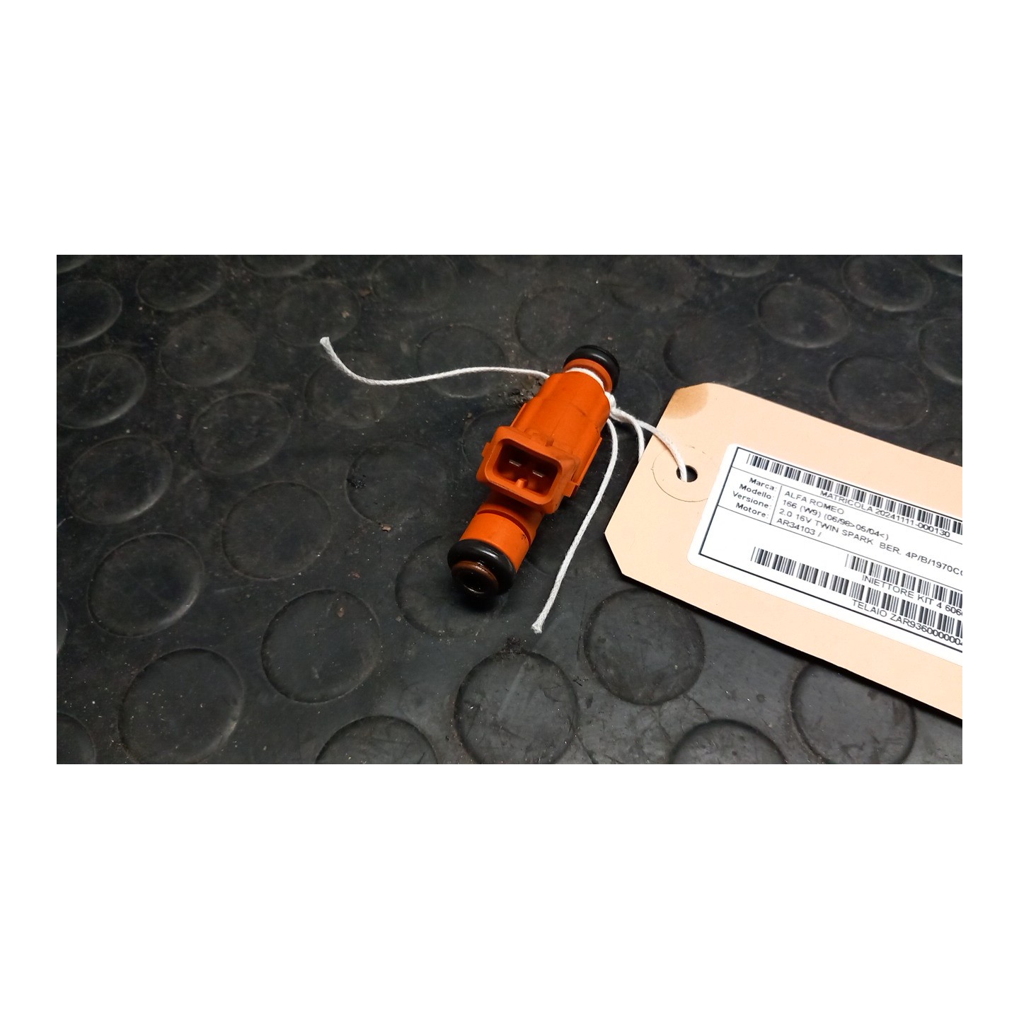 INIETTORE KIT 4 130 ALFA ROMEO 166 (W9) (06/98-05/04) AR34103 60667012