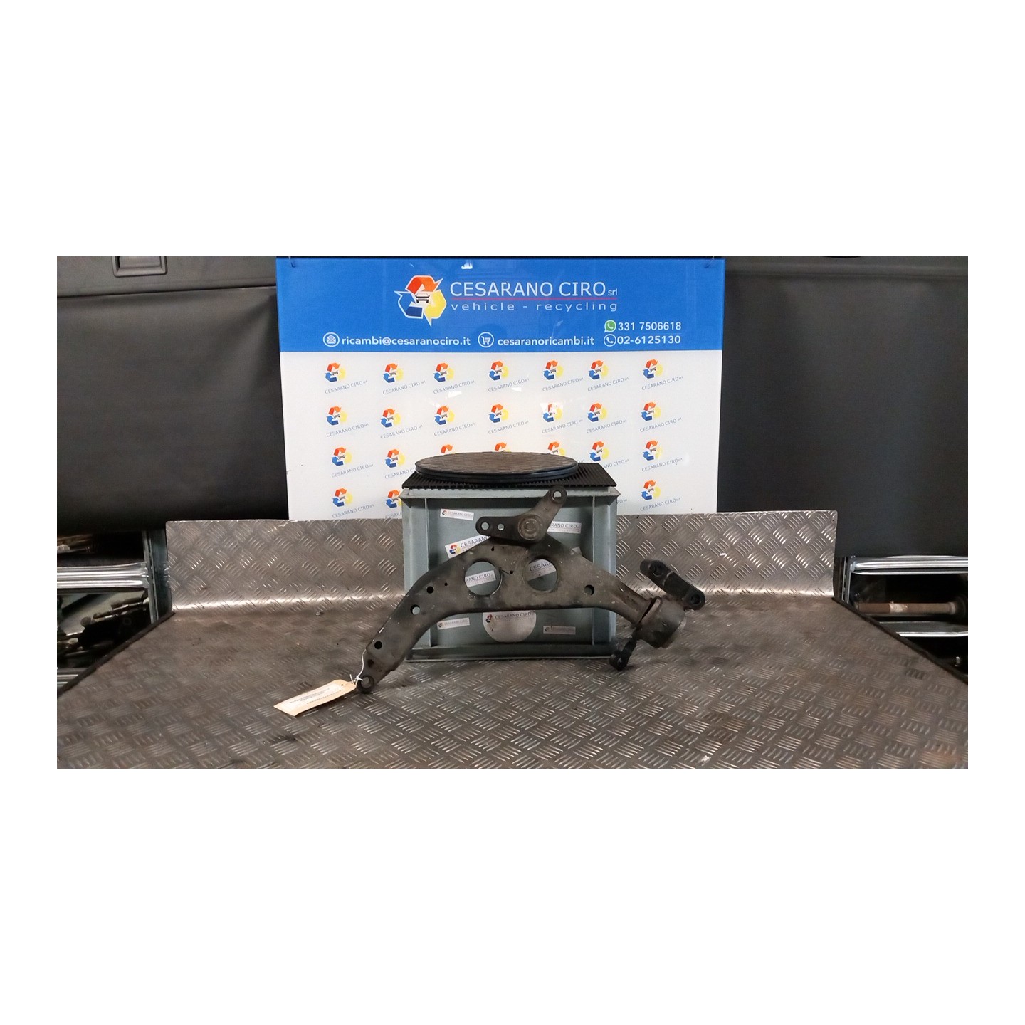 BRACCIO OSCILLANTE SOSP. ANT. SX. 133 MINI MINI (R50/R53) (07/01-07/06) W10B16A 31126761409