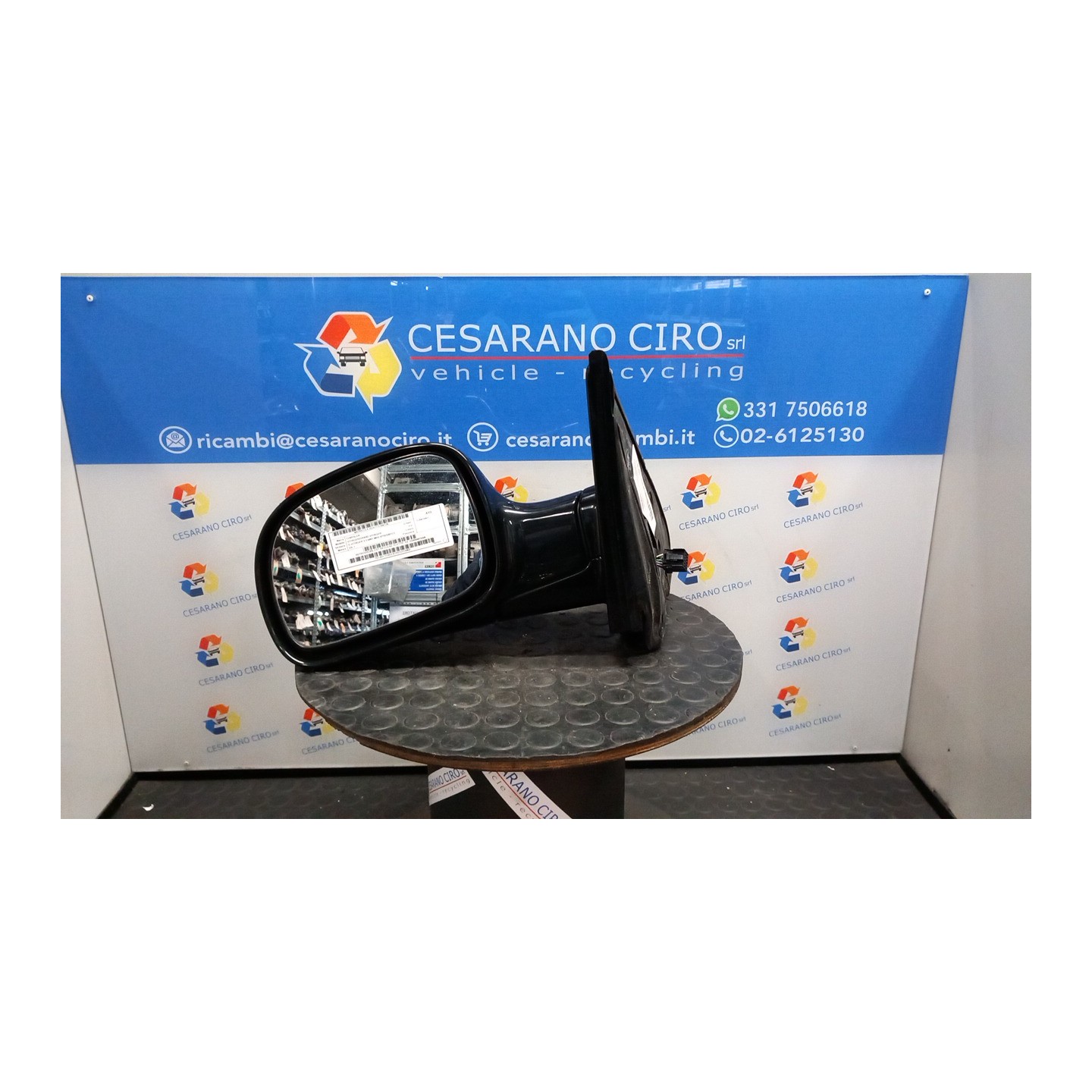 RETROVISORE EST. REGOLAZ. ELETTR. SX. 135 CHRYSLER VOYAGER/GRAND VOYAGER (04/01-0 33L K04894415AA