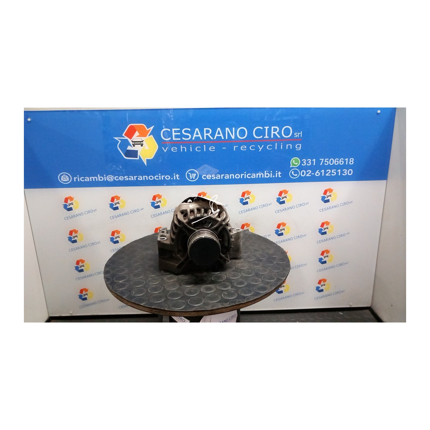 ALTERNATORE 120A P/A/C 028 FIAT 500 (83) (06/12-06/16) 199B1000 52003519