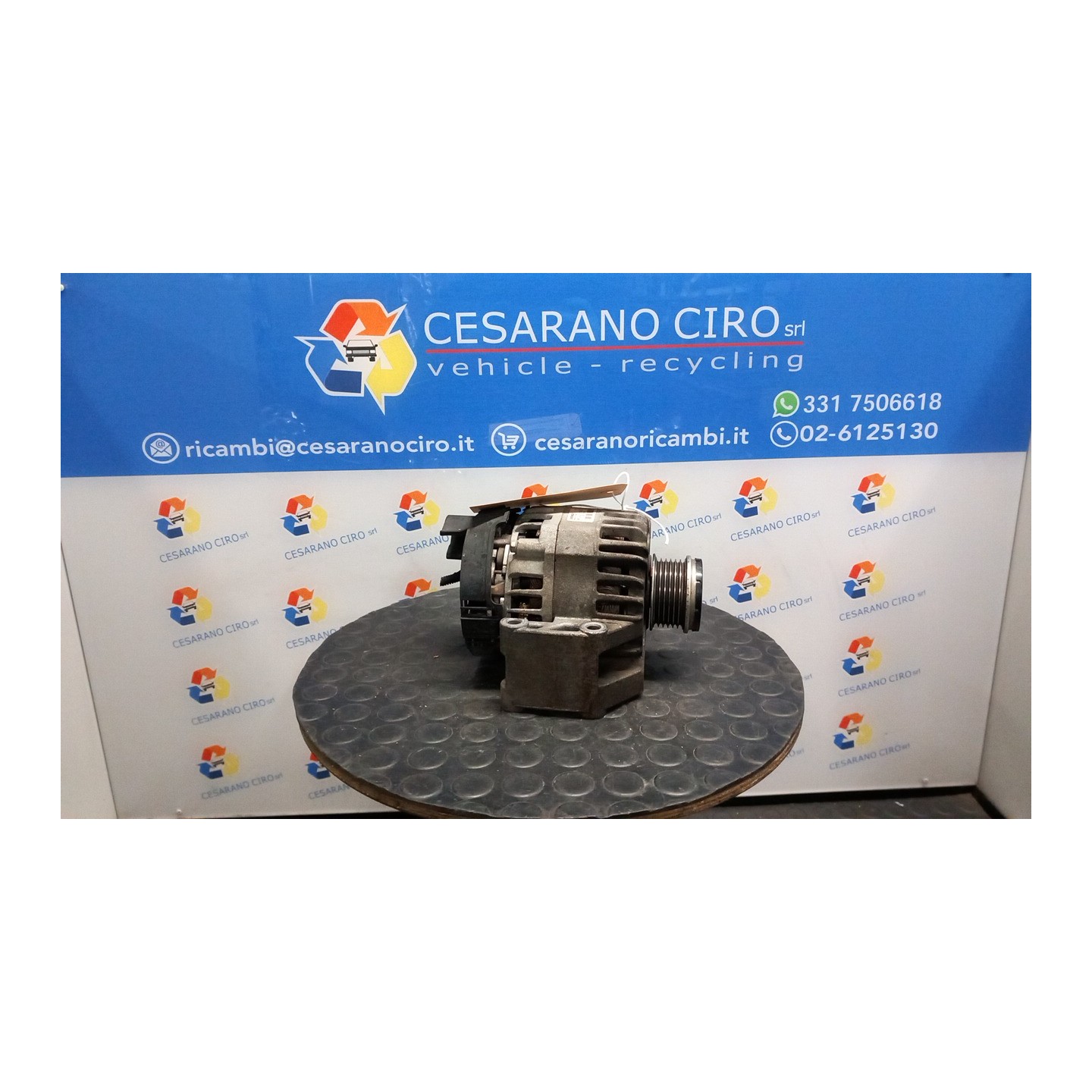ALTERNATORE 120A P/A/C 028 FIAT 500 (83) (06/12-06/16) 199B1000 52003519