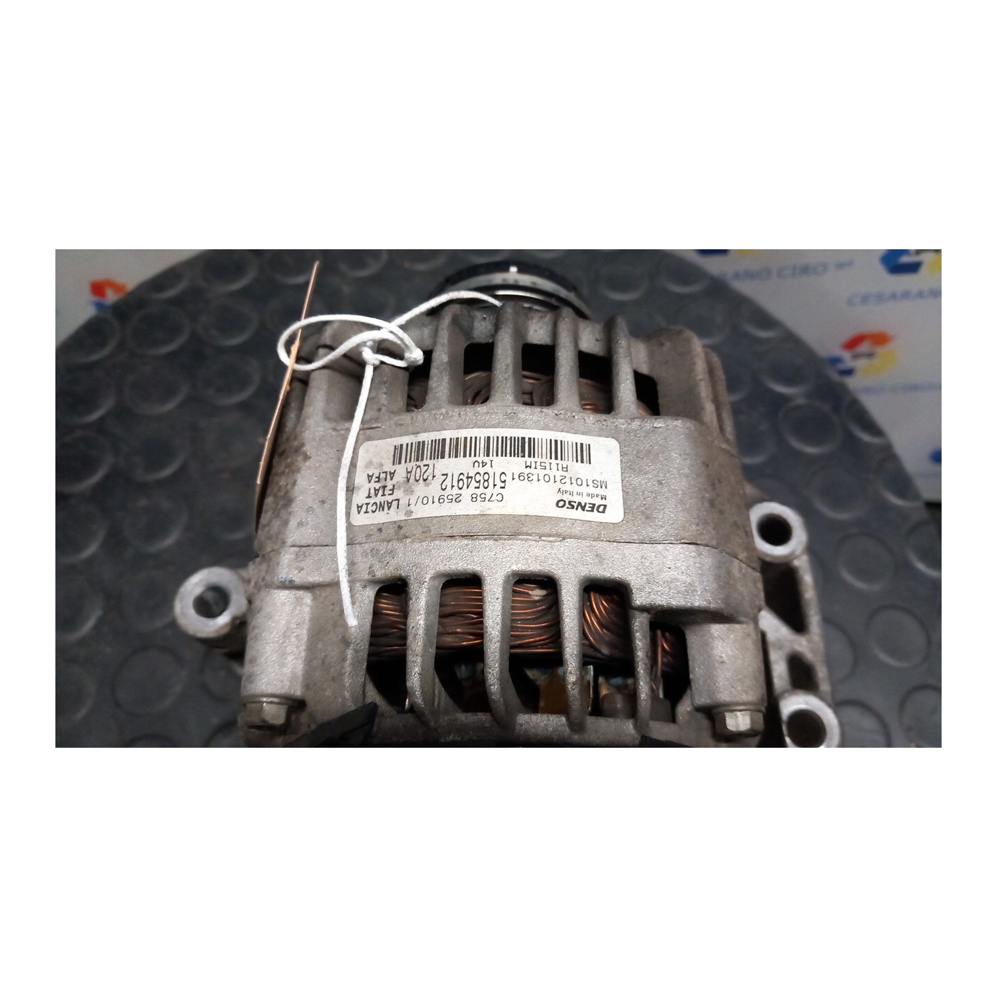 ALTERNATORE 120A P/A/C 028 FIAT 500 (83) (06/12-06/16) 199B1000 52003519