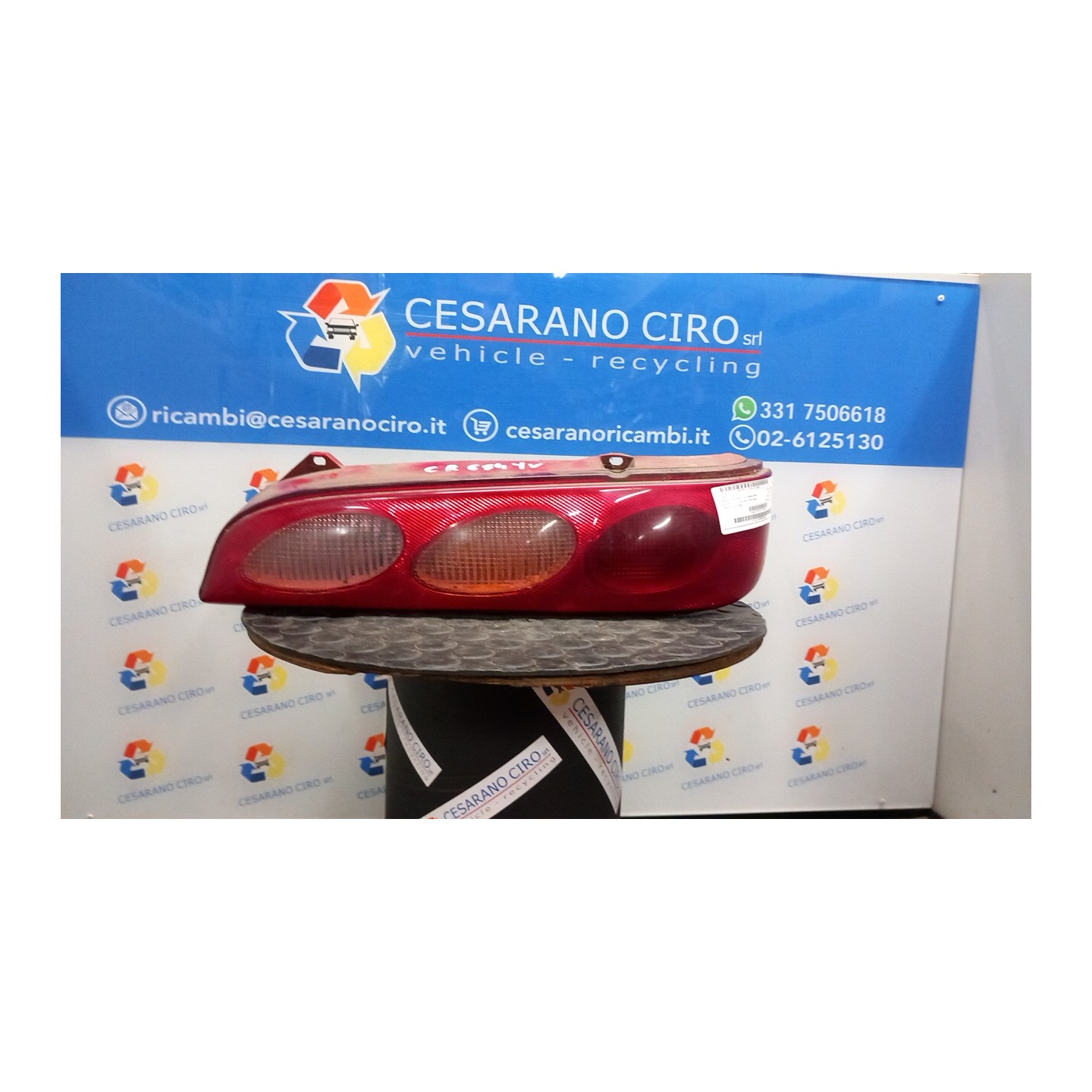 FANALE POST. DX. 015 FIAT SEICENTO (1E) (02/98-07/05) 187A1000 46511337
