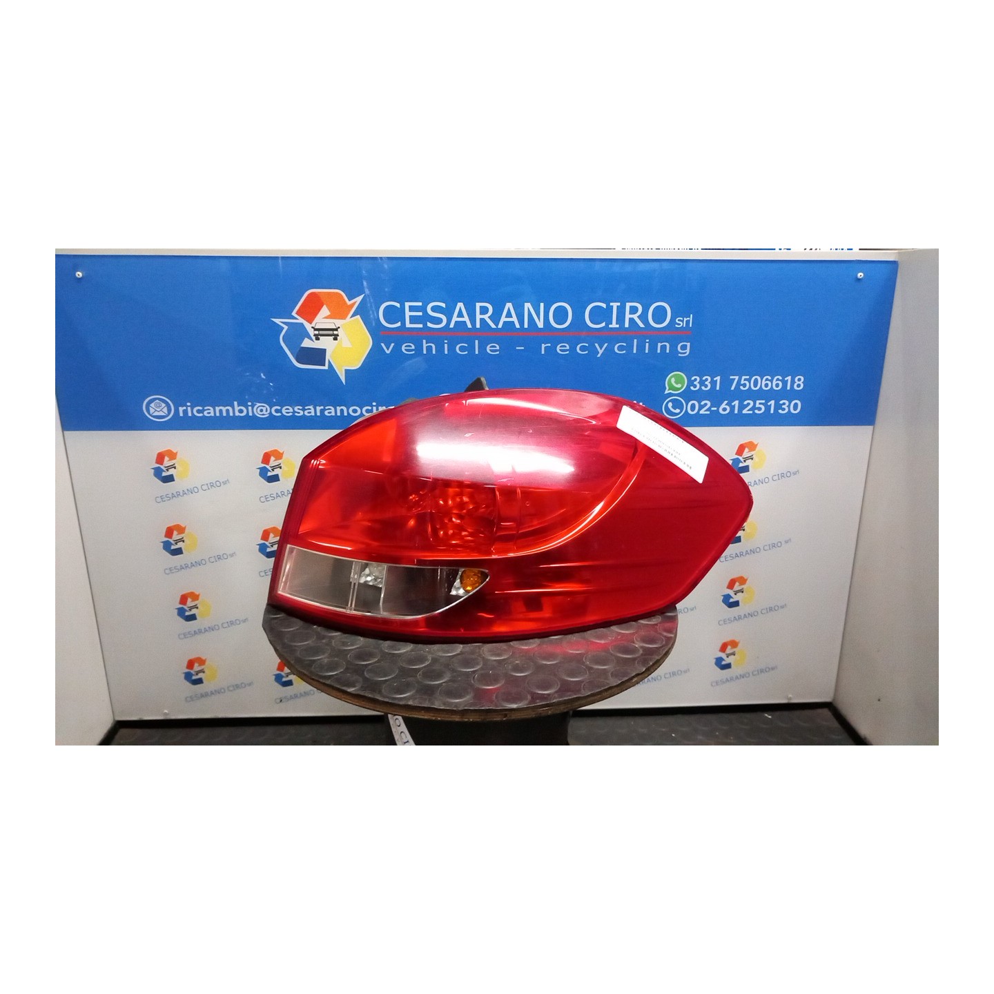 FANALE POST. DX. 029 RENAULT CLIO 3A SERIE (05/09-) D4FD7 8200586844