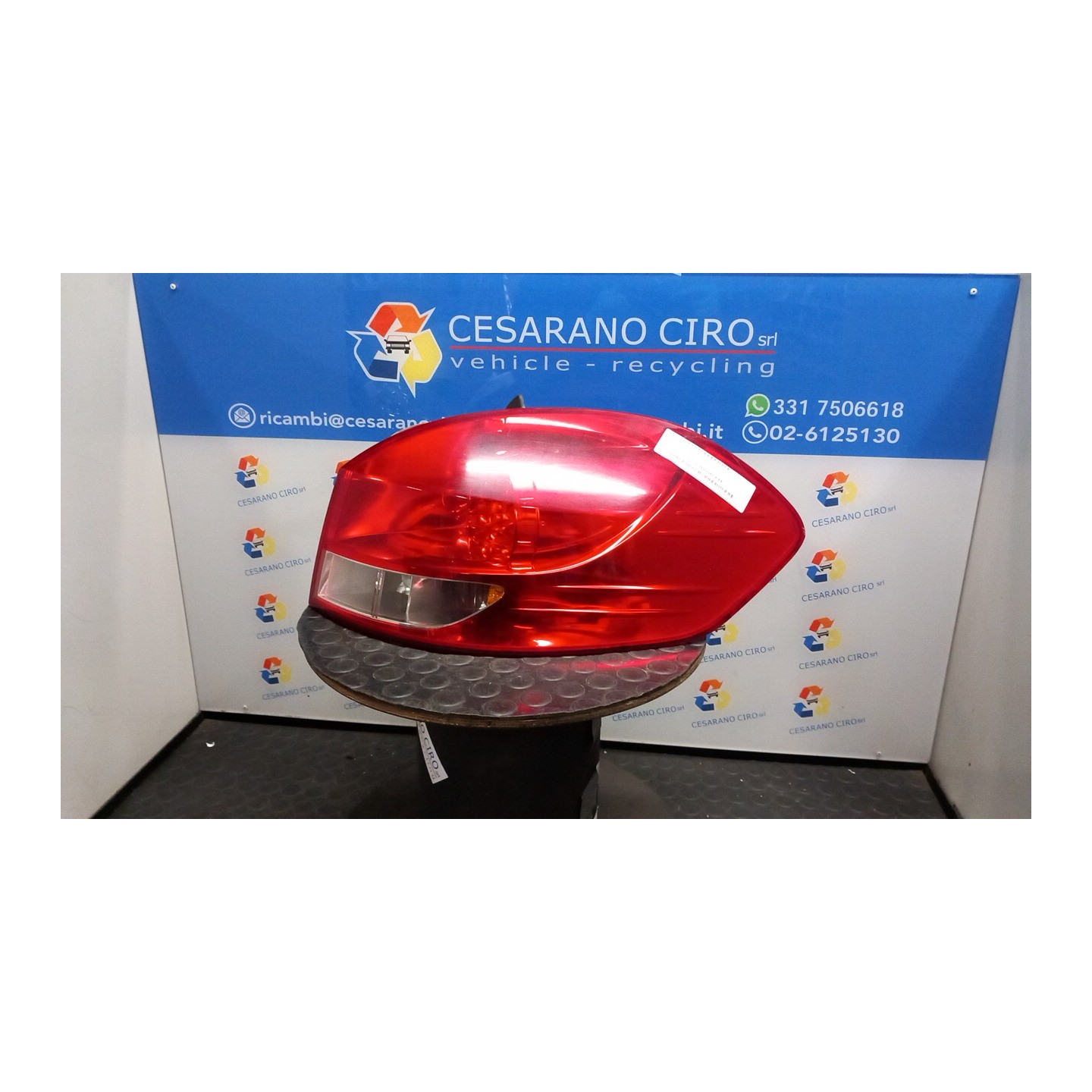 FANALE POST. DX. 029 RENAULT CLIO 3A SERIE (05/09-) D4FD7 8200586844