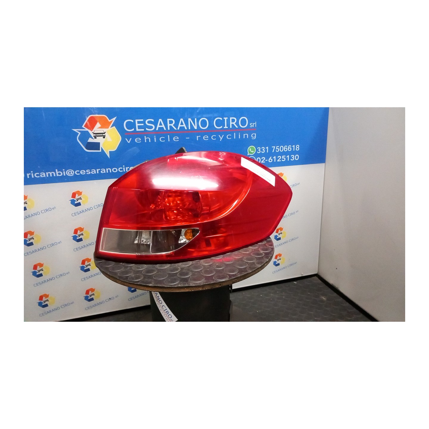 FANALE POST. DX. 029 RENAULT CLIO 3A SERIE (05/09-) D4FD7 8200586844
