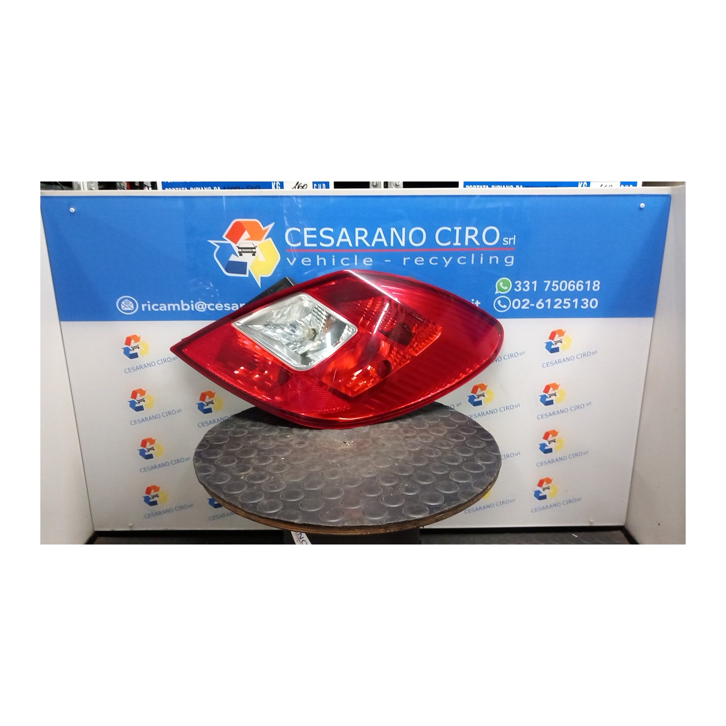 FANALE POST. DX. 037 OPEL CORSA (S07) (01/11-05/15) A12XER 93190951