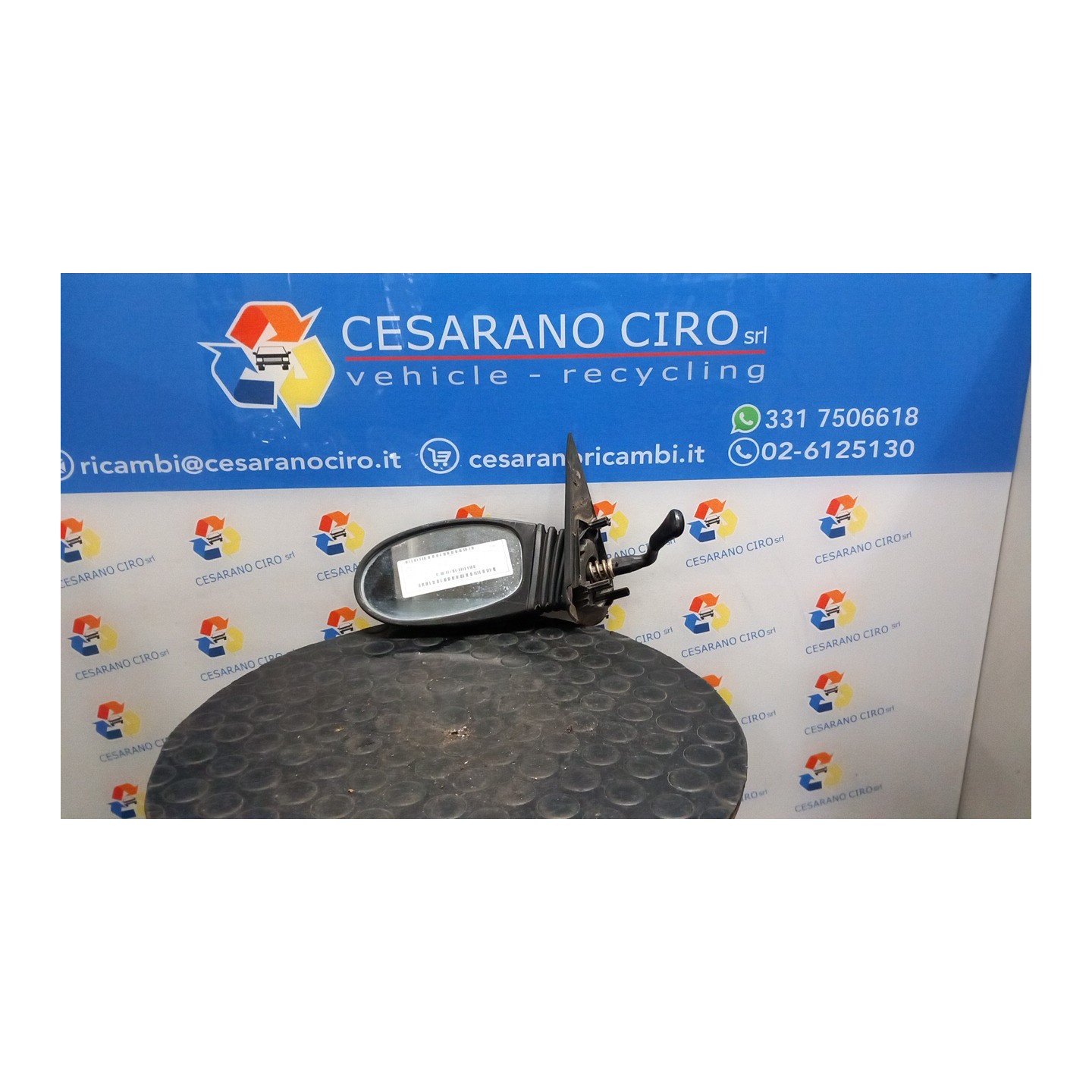 RETROVISORE EST. PRIMER SX. 041 FIAT SEICENTO (1E) (02/98-07/05) 187A1000 735250514