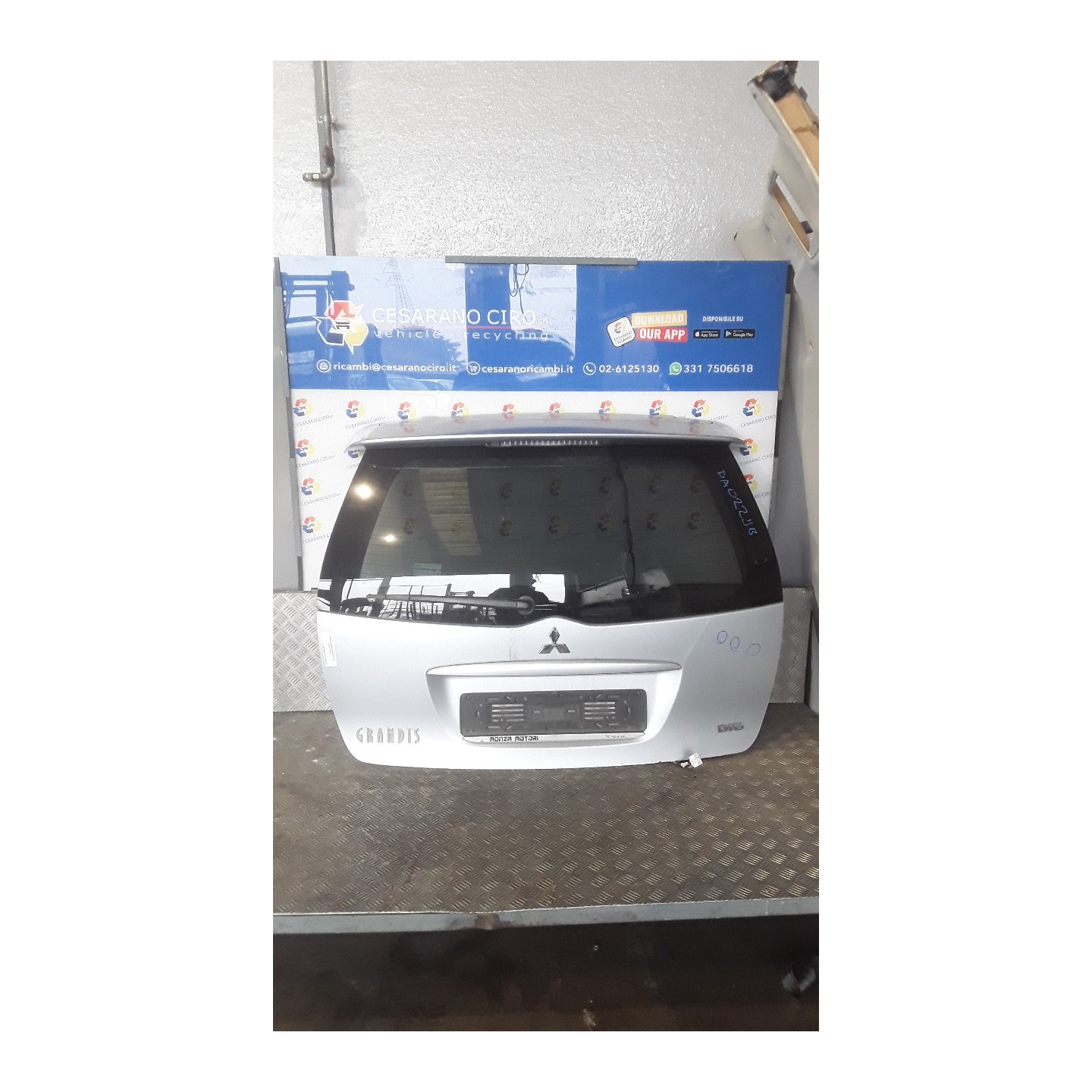 PORTELLO POST. 054 MITSUBISHI GRANDIS (09/05-06/09) BSY MN186428
