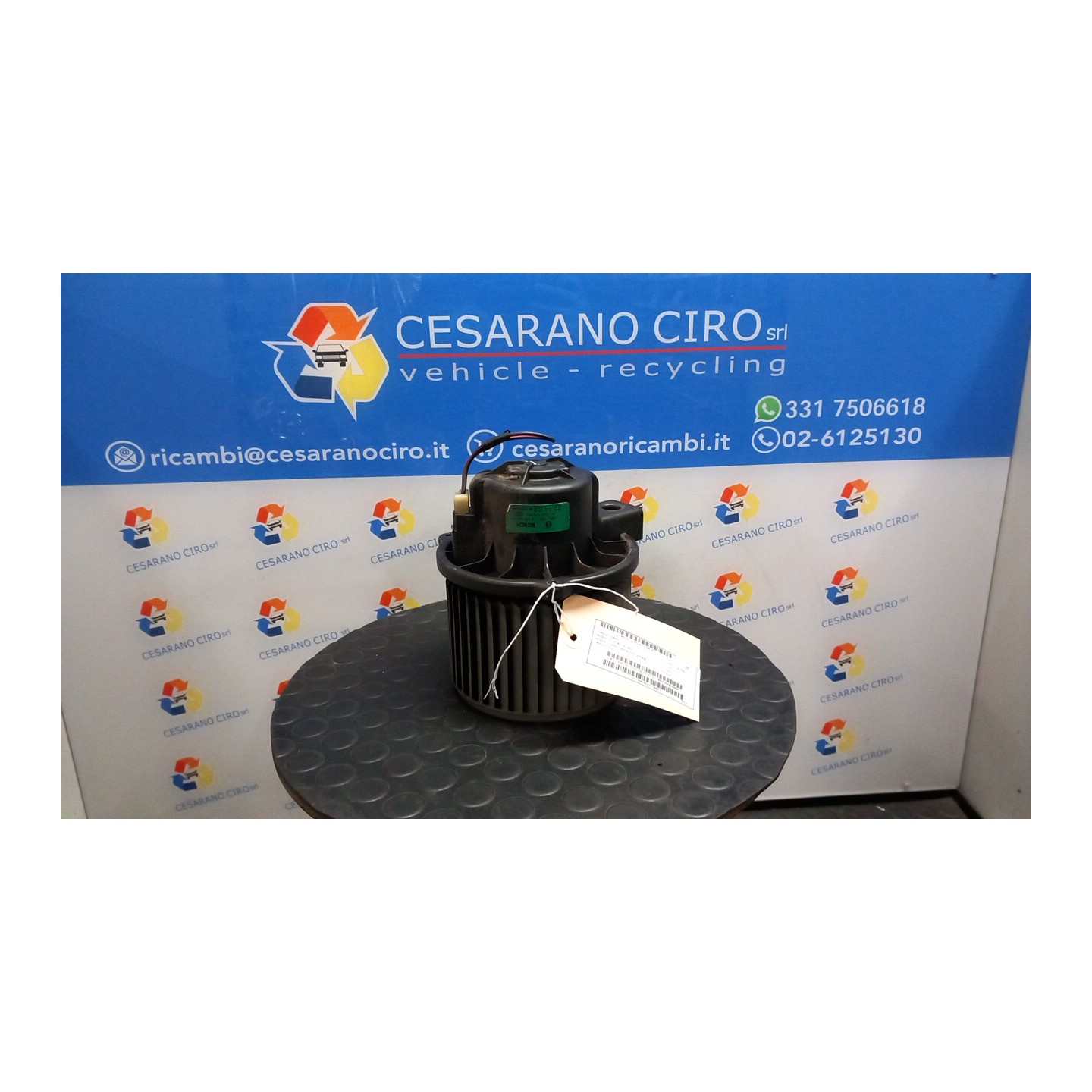 MOTORINO VENTILAZIONE ABITACOLO 135 SMART FORTWO (A/C450) (01/04-10/07) 15 Q0004108V002000000