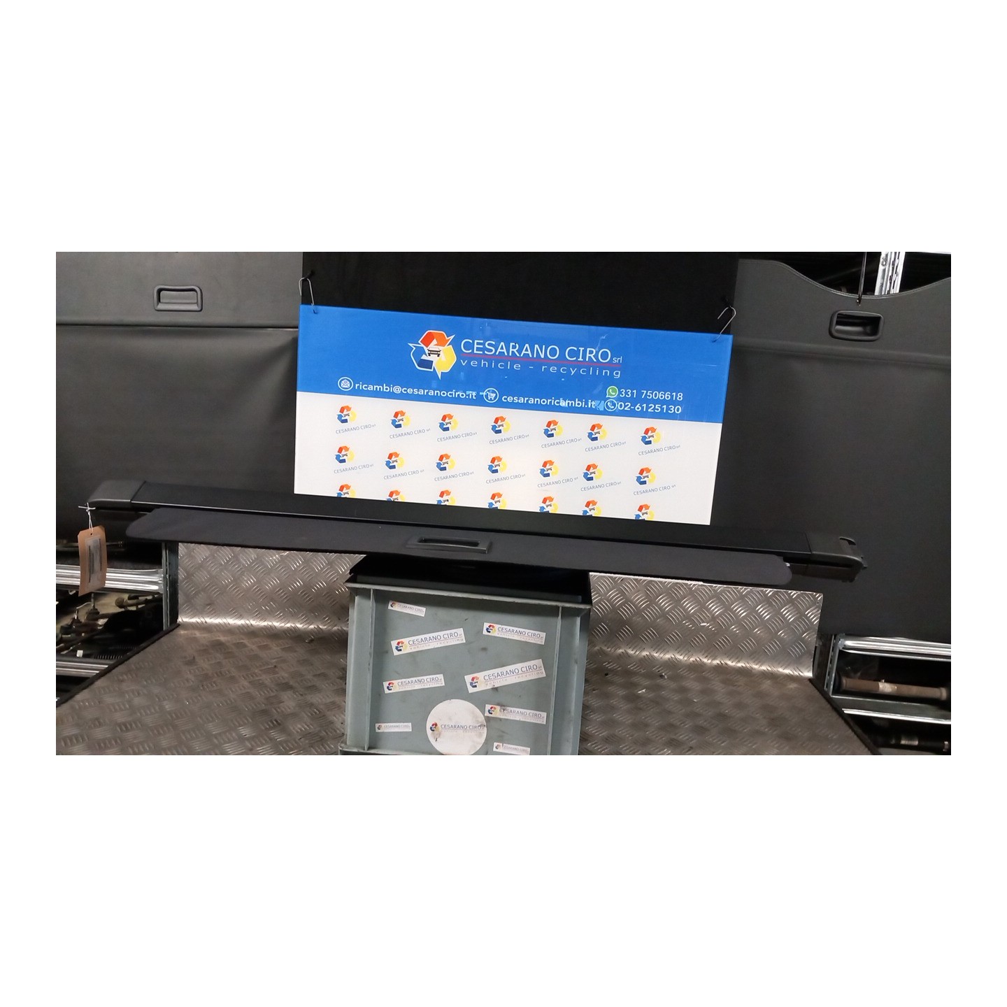 TENDALINO COPERTURA VANO BAGAGLI 150 RENAULT MEGANE 2A SERIE (02/06-08/09) K9KP7 8200271177