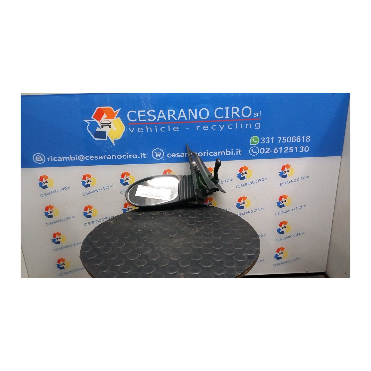 RETROVISORE EST. SX. 157 FIAT SEICENTO (1E) (02/98-07/05) 187A1000 46511444