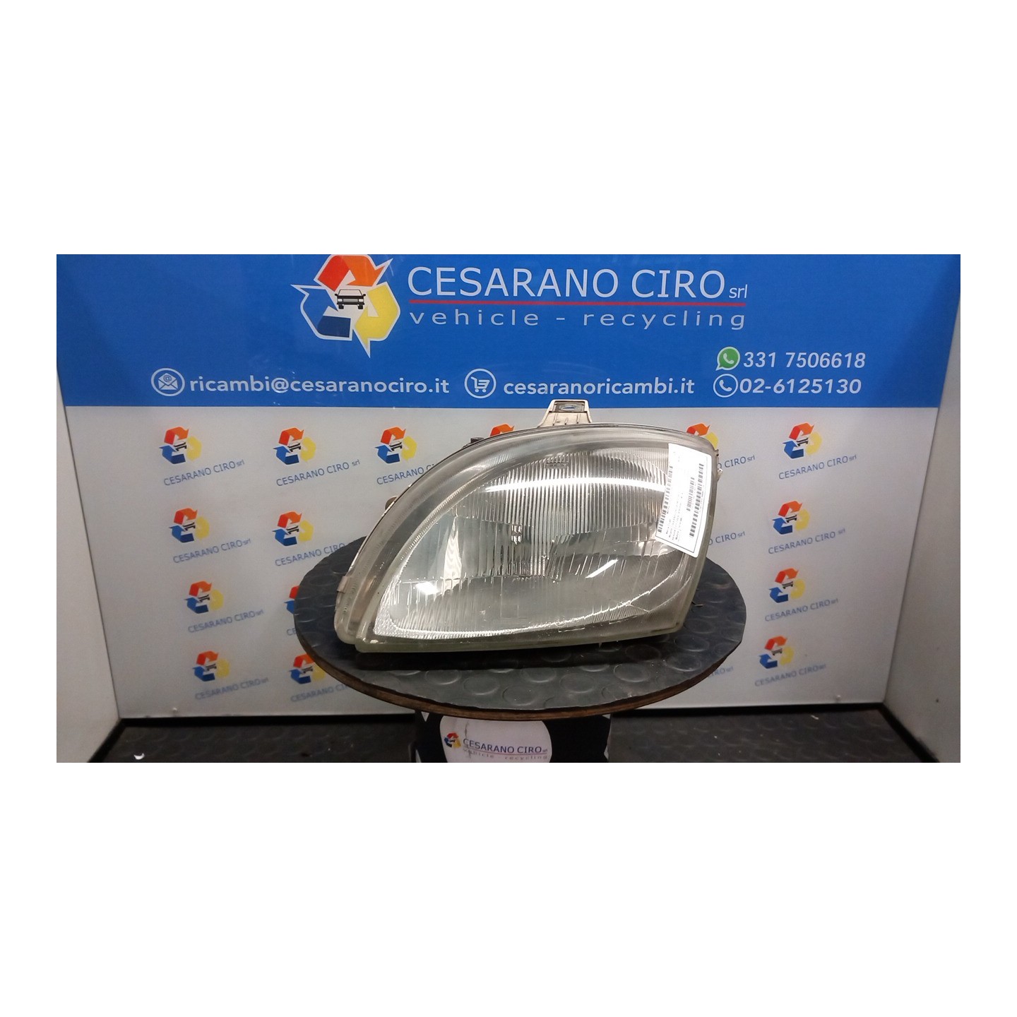 PROIETTORE SX. 163 FIAT SEICENTO (1E) (02/98-07/05) 187A1000 46514925