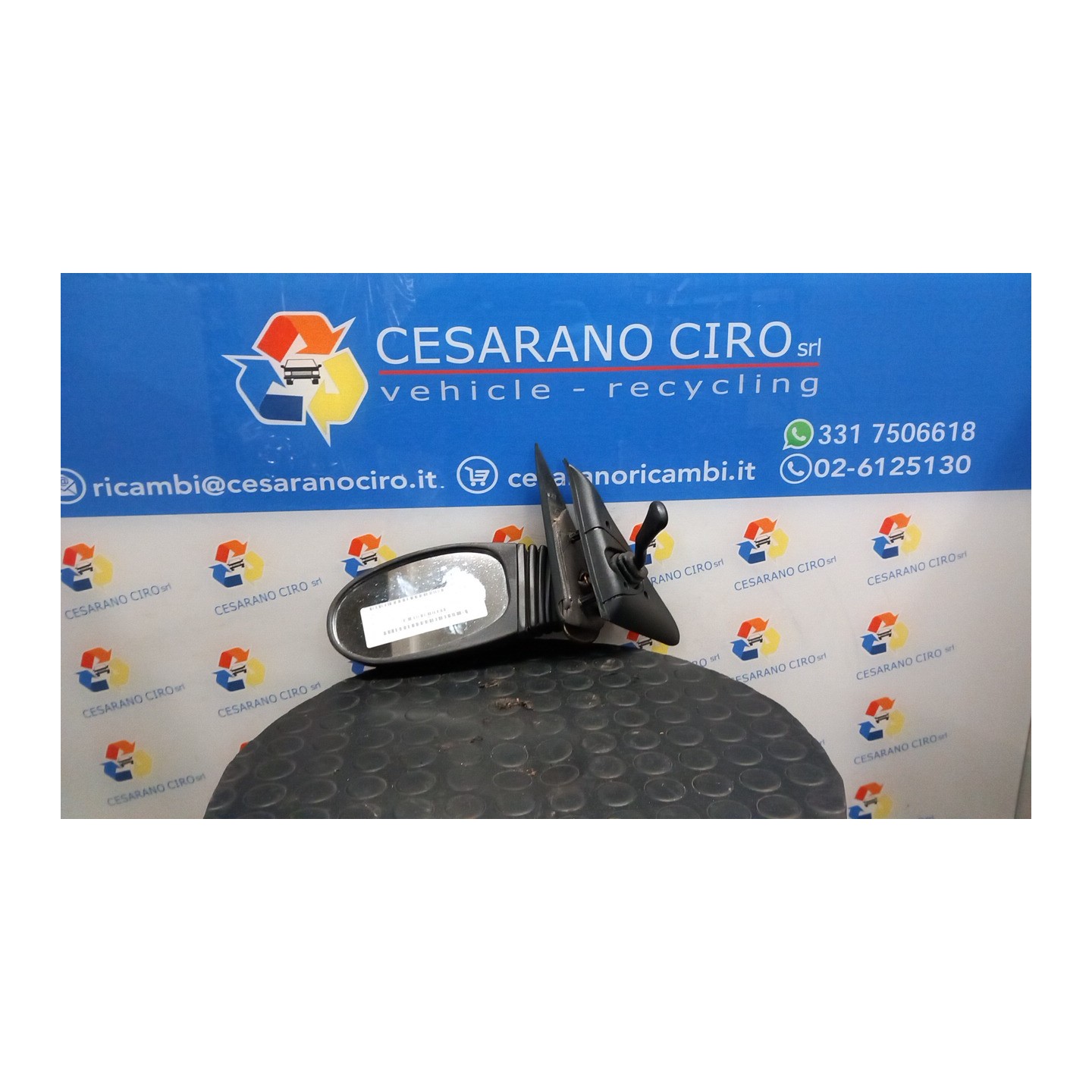 RETROVISORE EST. PRIMER SX. 166 FIAT SEICENTO (1E) (02/98-07/05) 187A1000 735250514