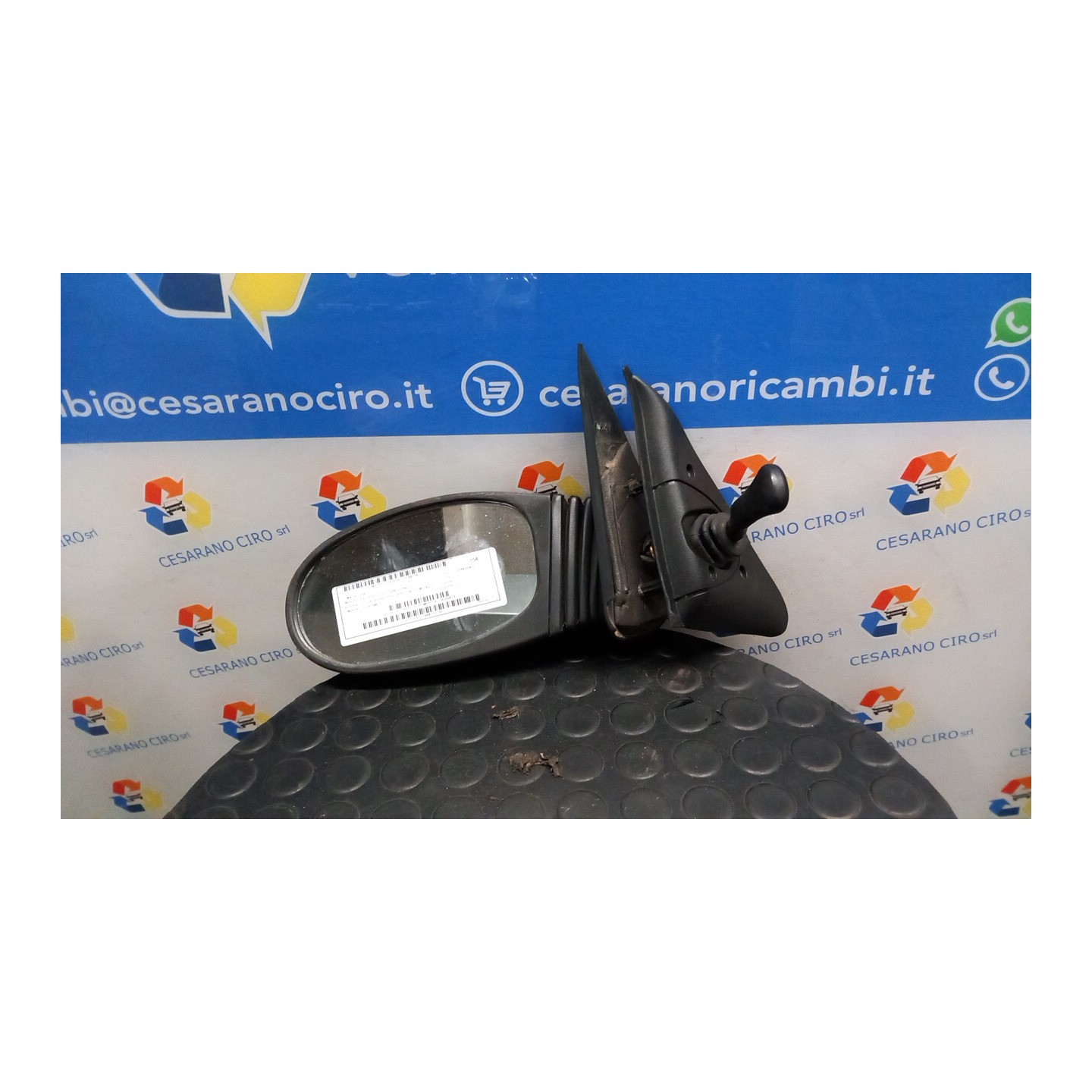 RETROVISORE EST. PRIMER SX. 166 FIAT SEICENTO (1E) (02/98-07/05) 187A1000 735250514