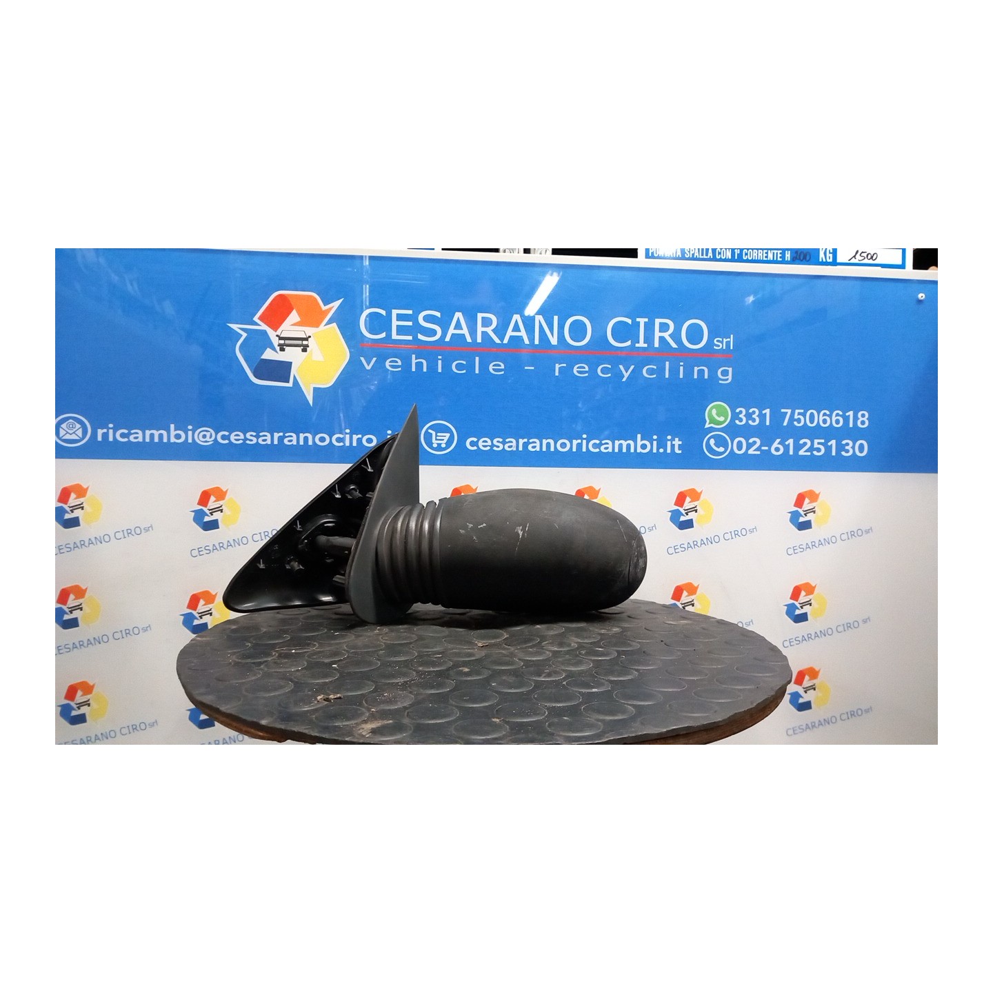 RETROVISORE EST. PRIMER SX. 166 FIAT SEICENTO (1E) (02/98-07/05) 187A1000 735250514