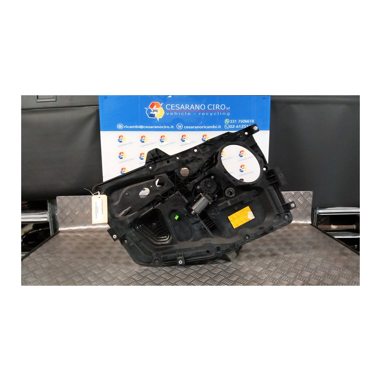 ALZACRISTALLO PORTA ANT. SX. 089 FORD FUSION (CBK) (09/02-) FXJA 1553148