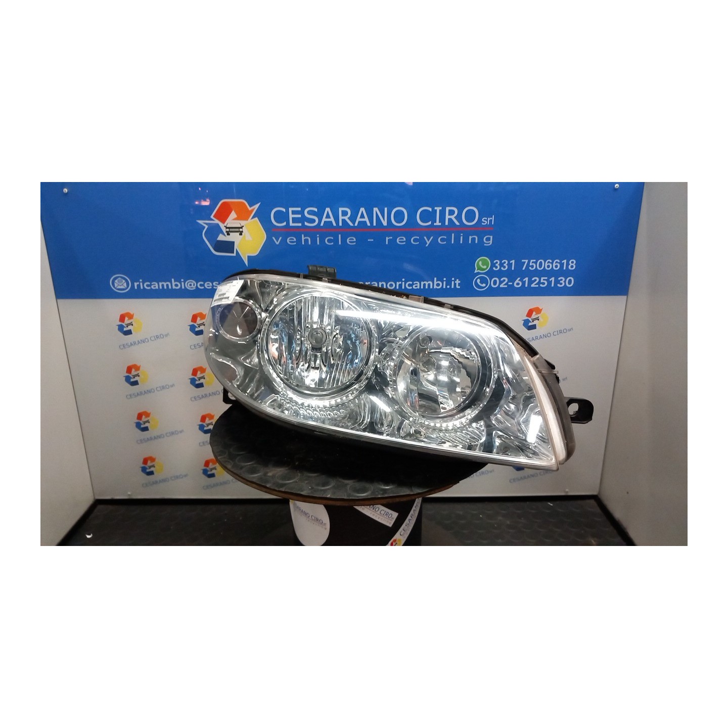 PROIETTORE DX. 097 FIAT PUNTO CLASSIC (2U) (01/07-12/1 188A9000 51760025