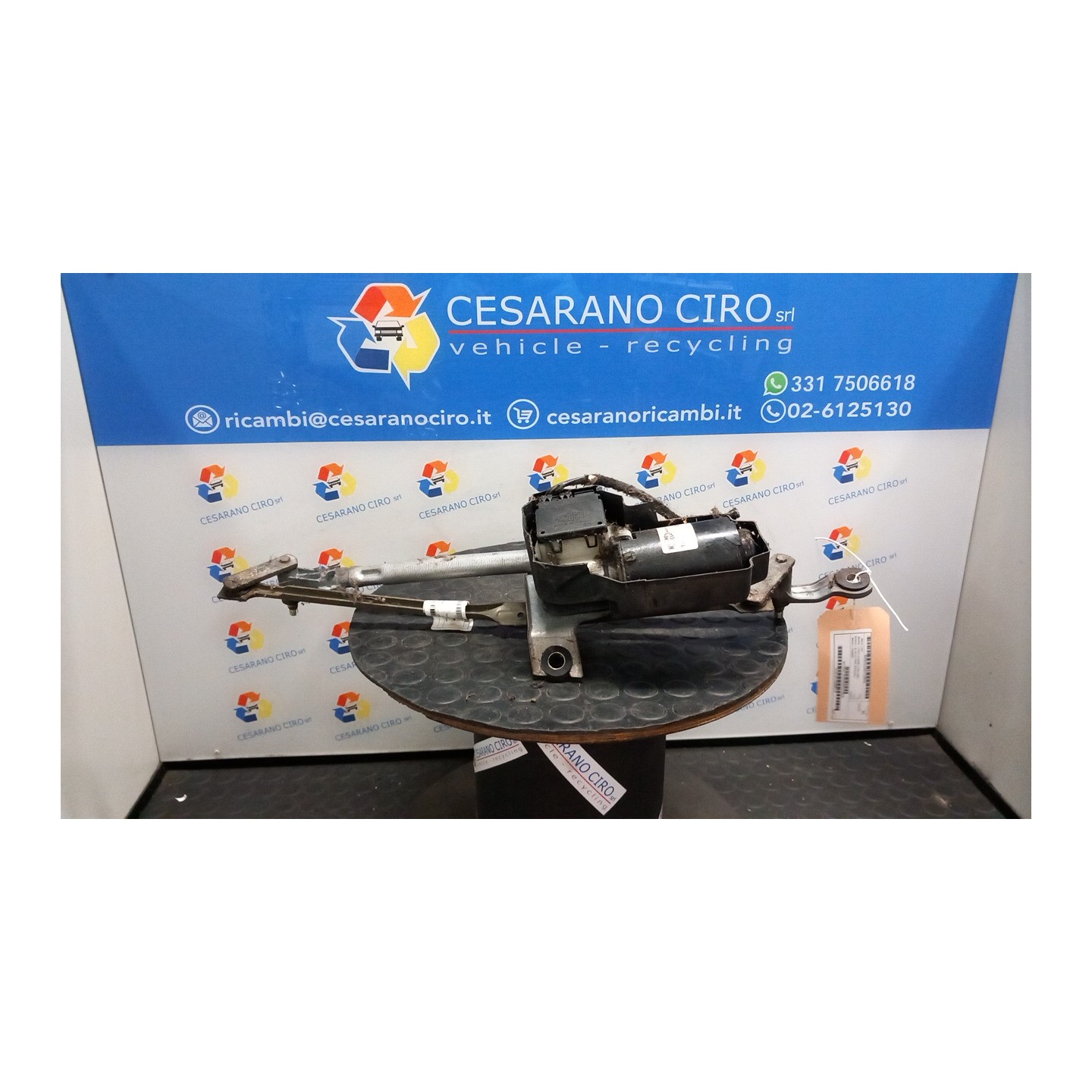 MOTORINO TERGIPARABREZZA 144 FIAT PUNTO 1A SERIE (11/93-10/99) 176B9000 9948307