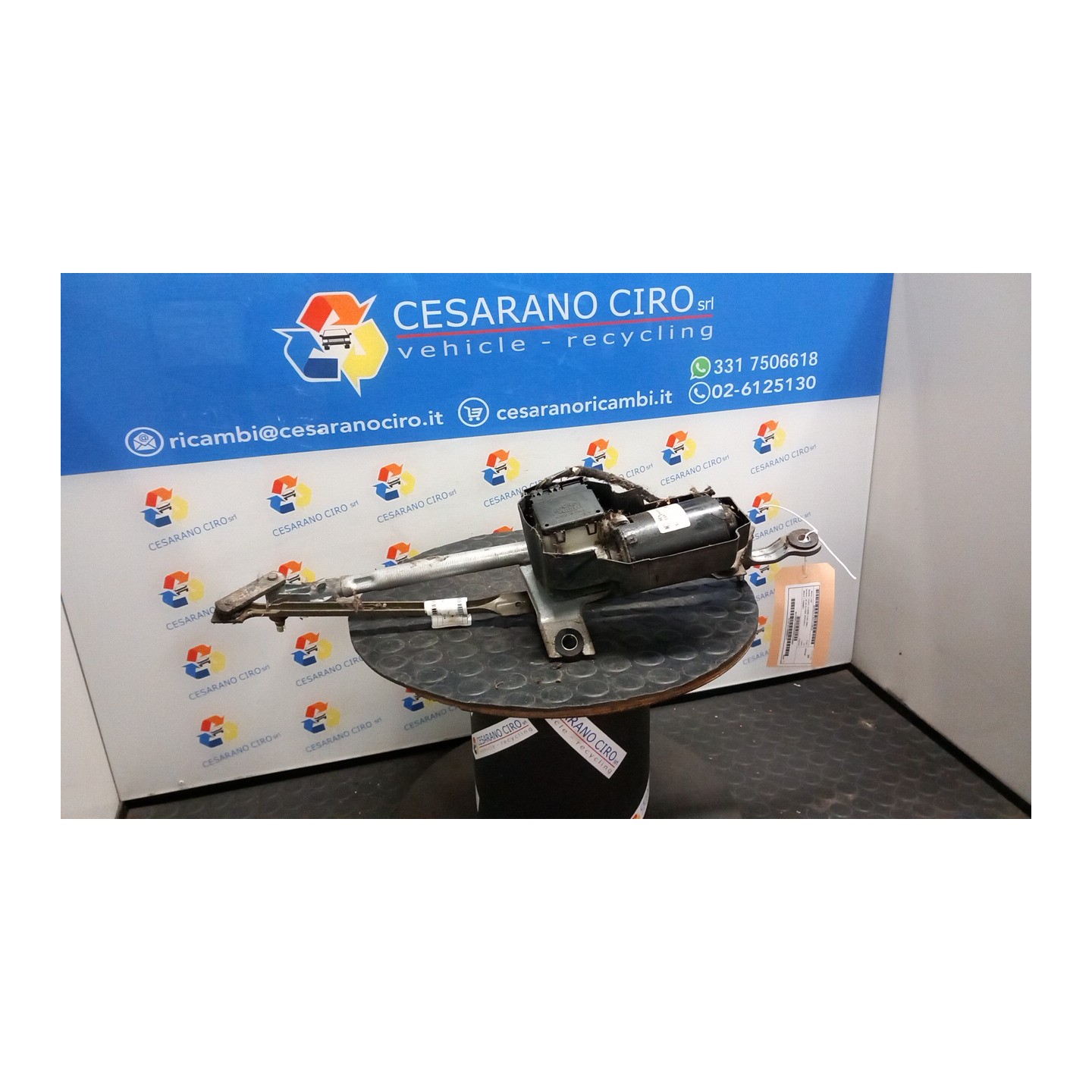 MOTORINO TERGIPARABREZZA 144 FIAT PUNTO 1A SERIE (11/93-10/99) 176B9000 9948307