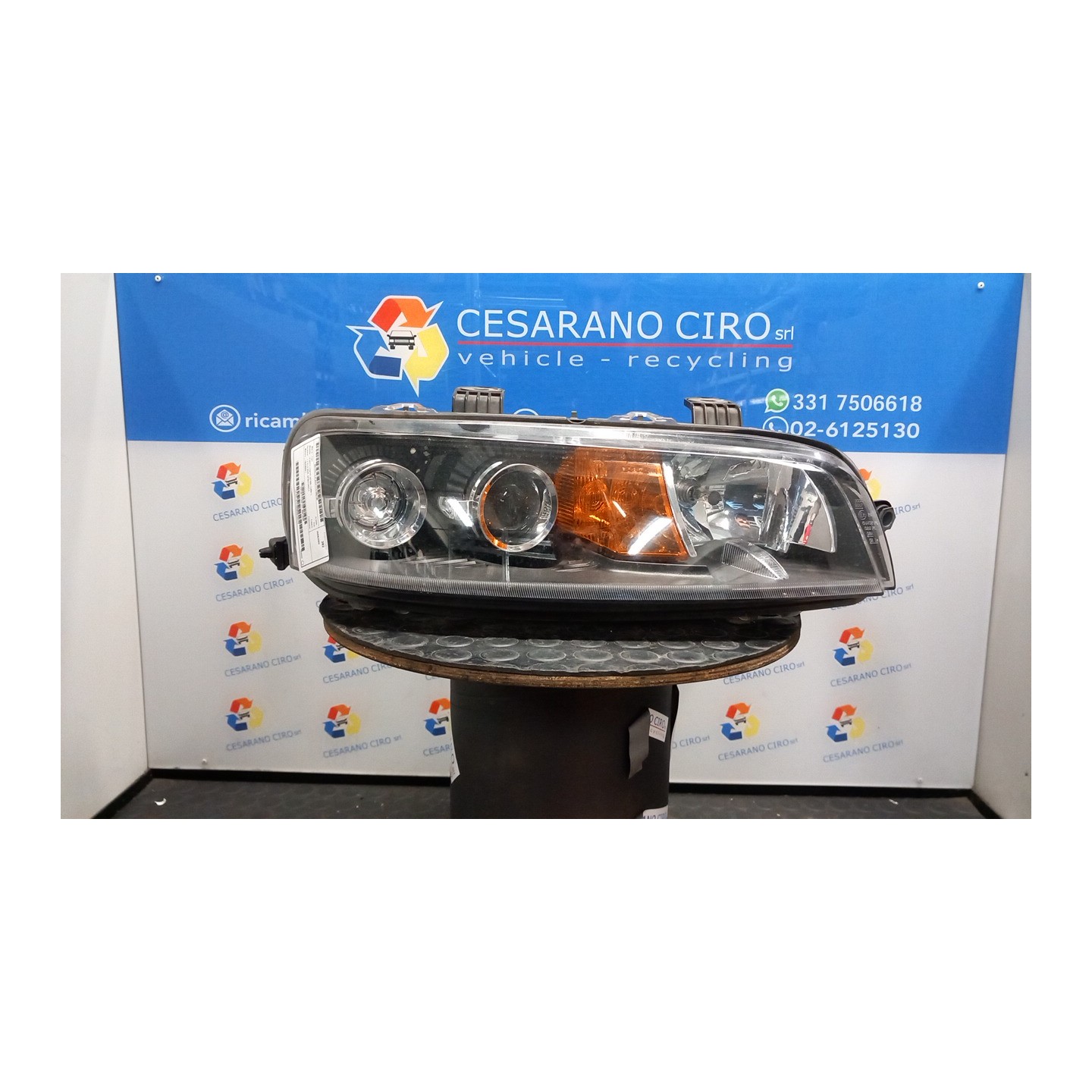 PROIETTORE DX. 145 FIAT PUNTO (1N/1P) (07/99-12/05) 188A4000 46814548