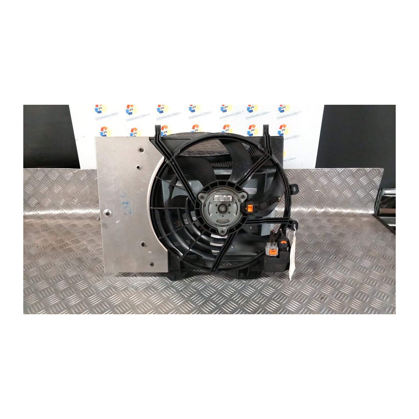 ELETTROVENTOLA CON SUPPORTO 1 VELOCI 003 PEUGEOT 208 (01/12-11/15) 9H05 1253H4