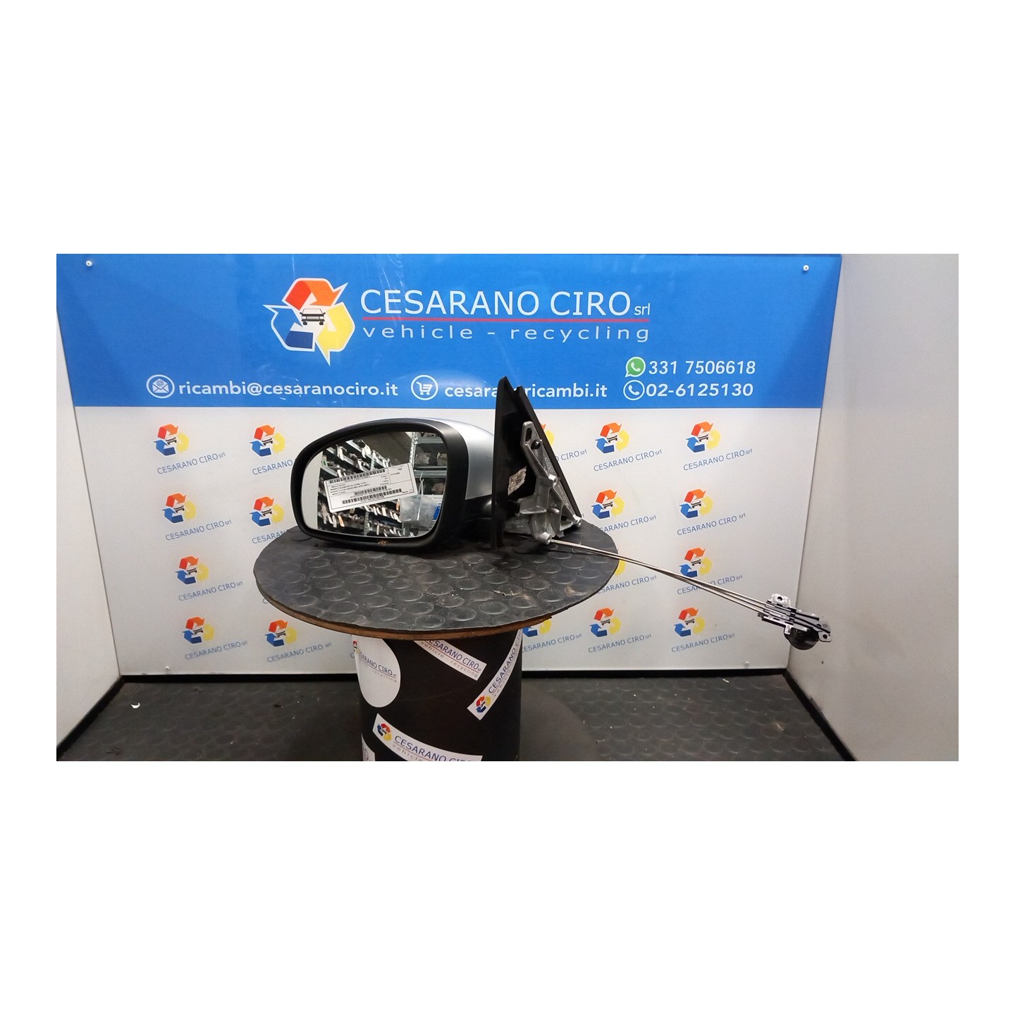 RETROVISORE EST. S/CALOTTA SX. 014 SKODA ROOMSTER (5J) (07/06-12/10) BXW 5J1857507