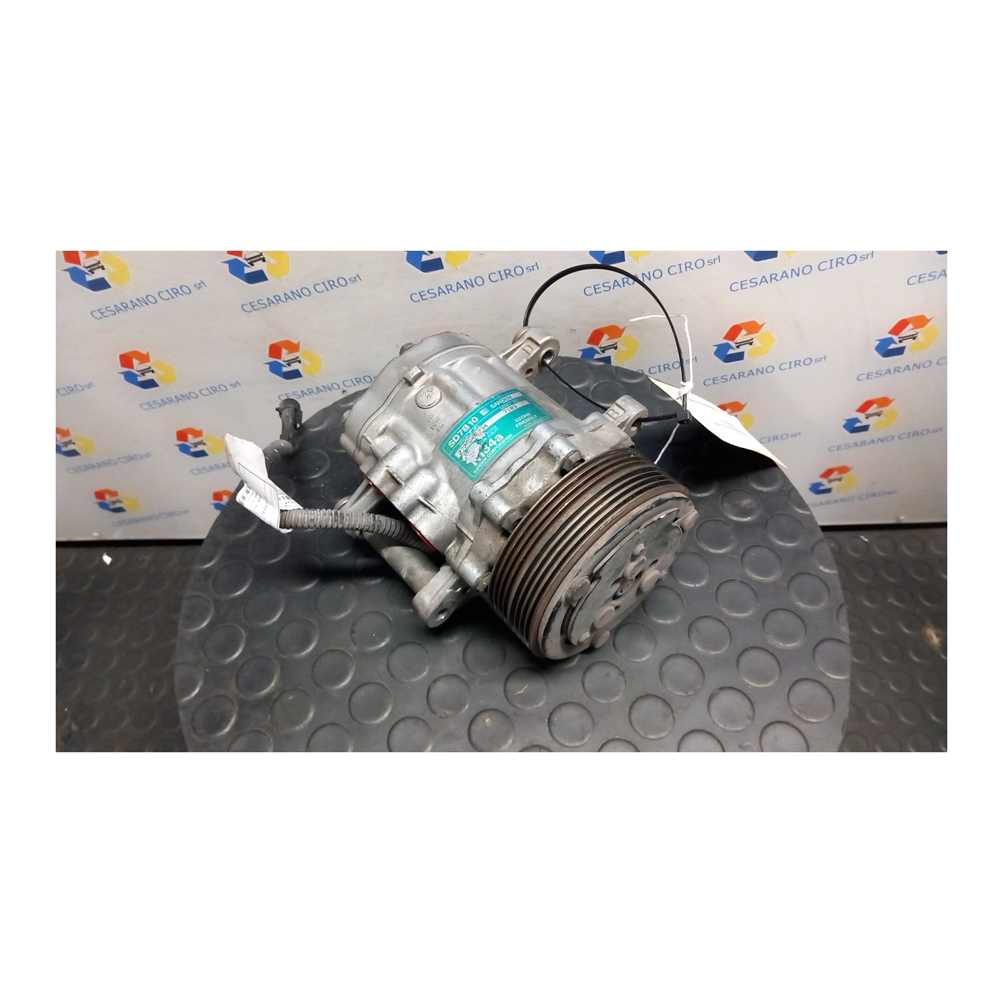COMPRESSORE A/C 011 FIAT 600 (1E) (07/05-12/11) 187A1000 46443509
