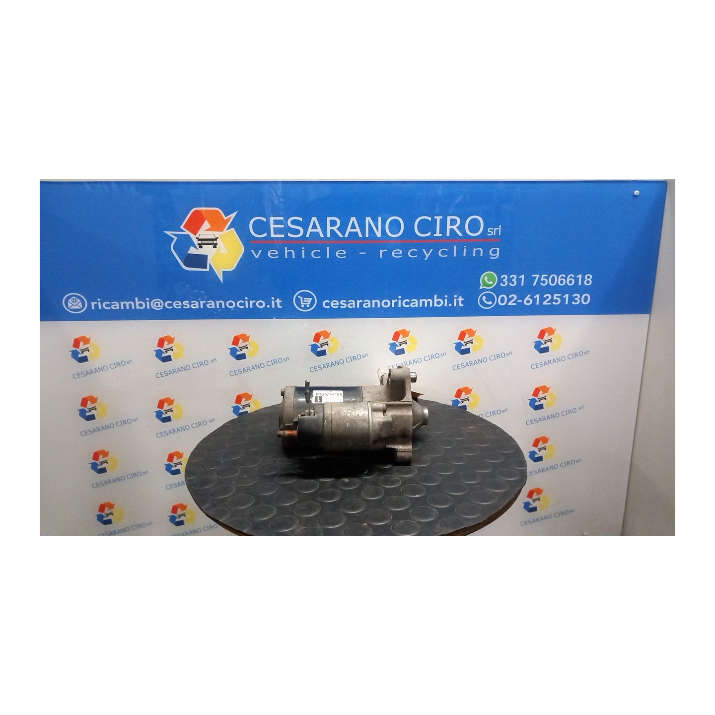 MOTORINO AVVIAMENTO 019 FIAT FIORINO (3N) (10/07-04/16) KFV 9609313280