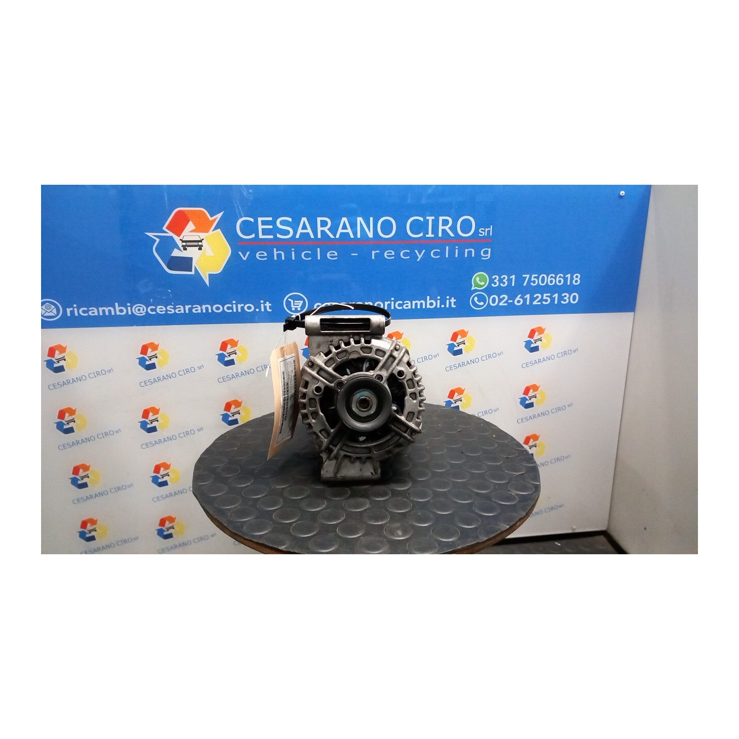 ALTERNATORE ROTAZIONE 110A 036 MINI MINI (R50/R53) (07/01-07/06) W10B16A 12317550997