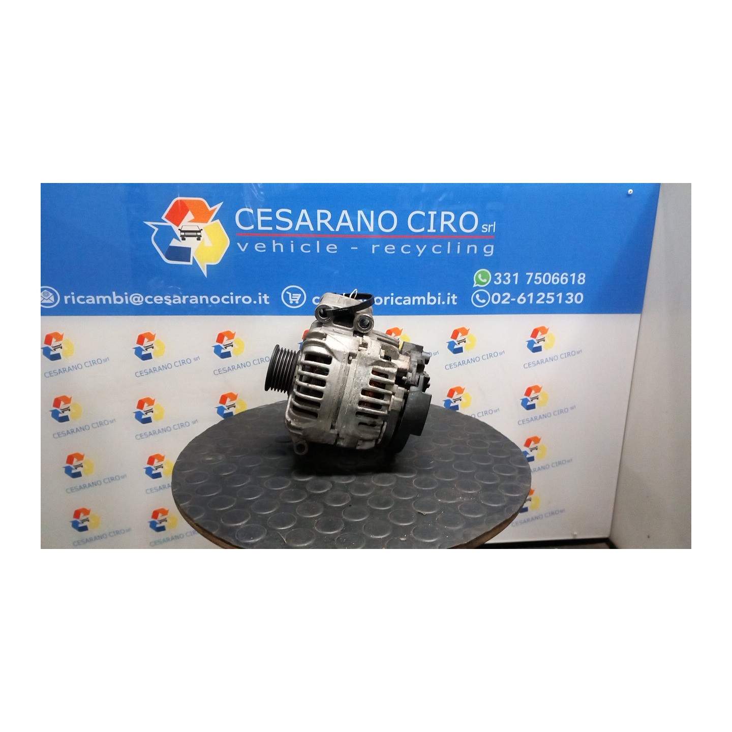 ALTERNATORE ROTAZIONE 110A 036 MINI MINI (R50/R53) (07/01-07/06) W10B16A 12317550997