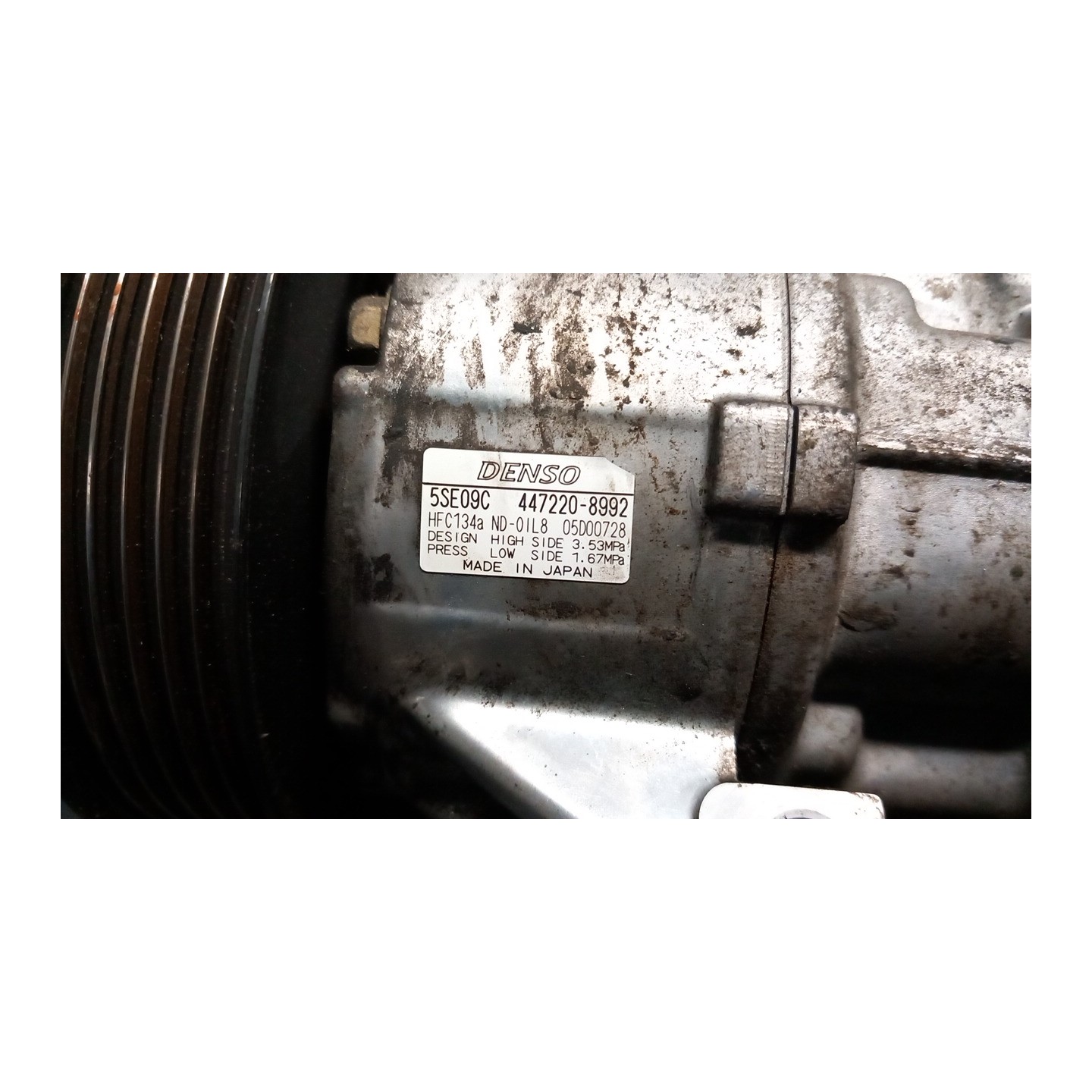 COMPRESSORE A/C 038 TOYOTA YARIS (03/99-11/05)     (JPP) 1SZFE 8832052010