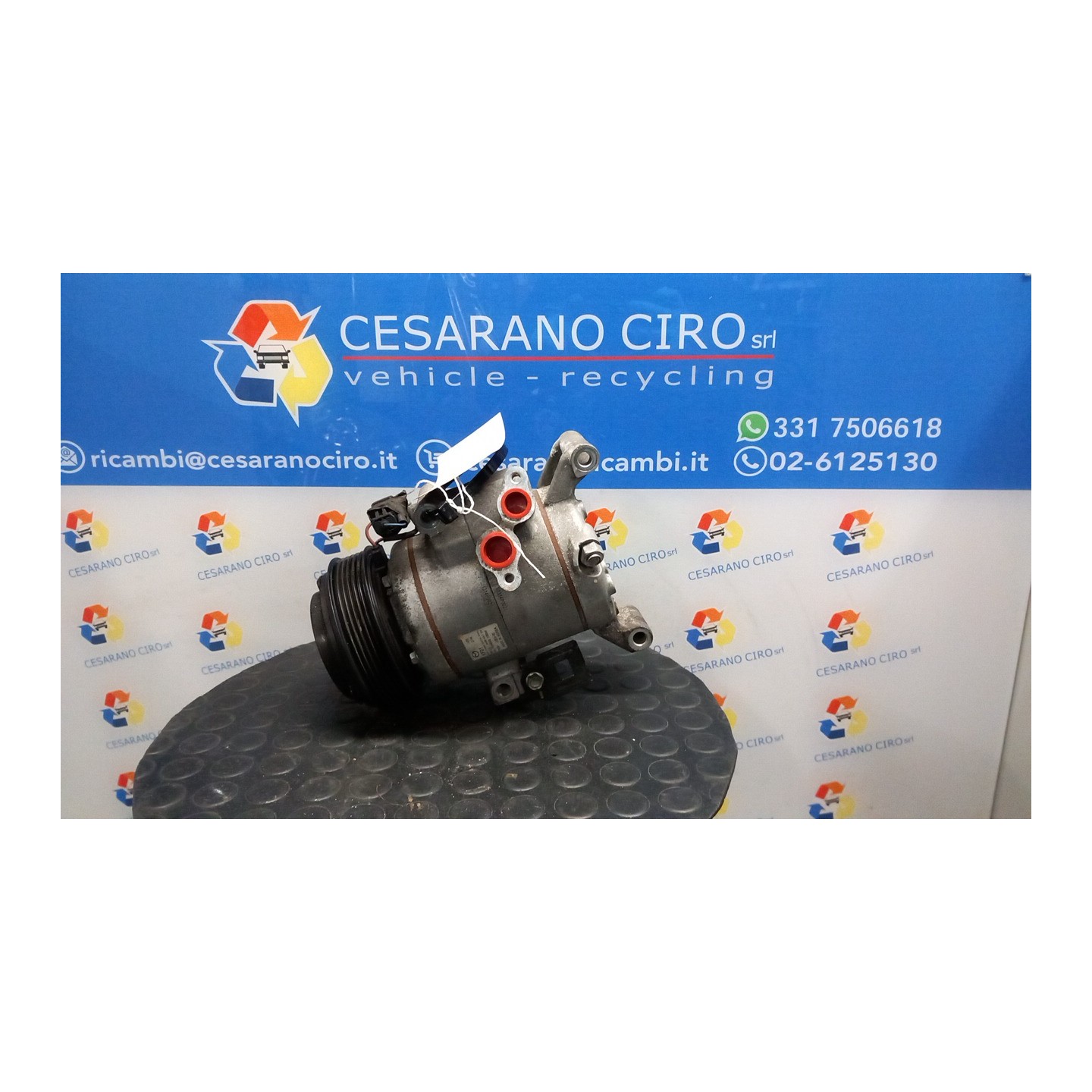COMPRESSORE A/C 075 MAZDA CX-5 (04/12-12/17) SH KD6261450