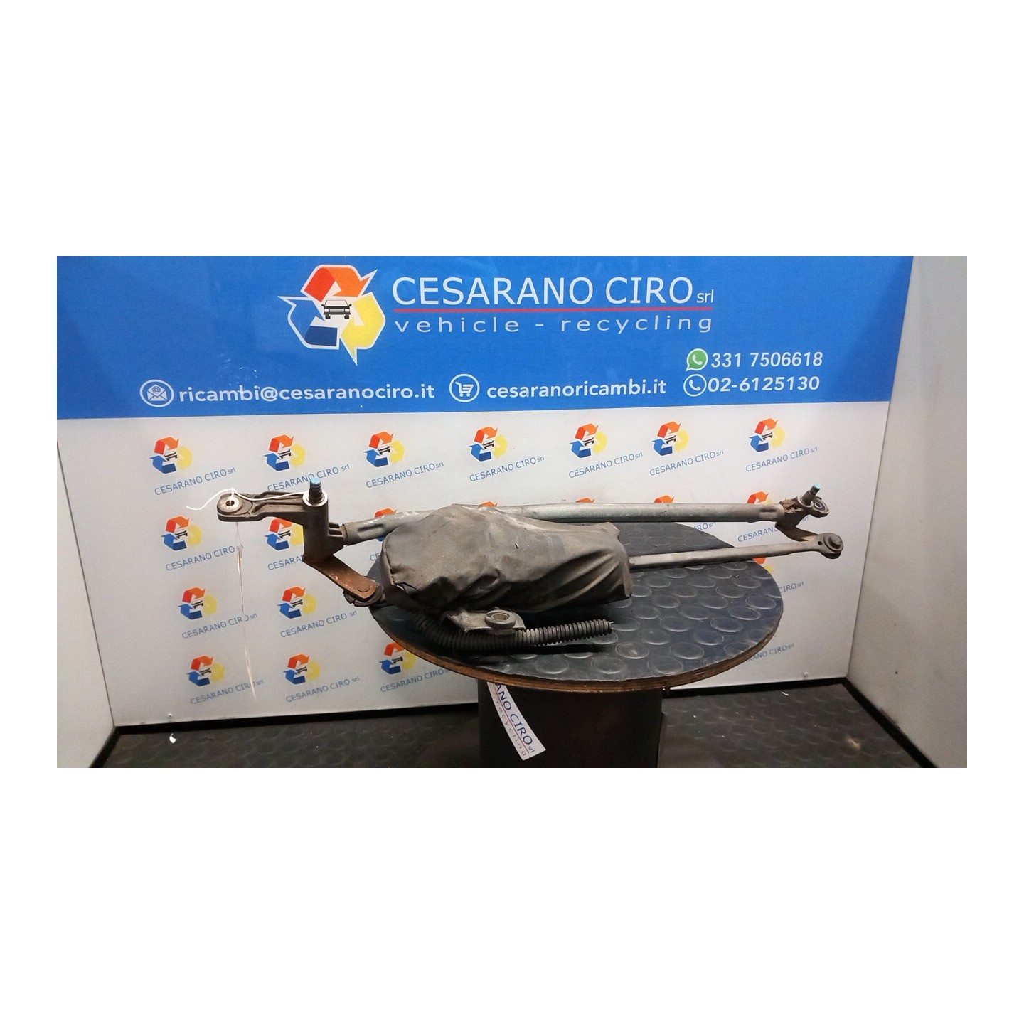 MECCANISMO TERGIPARABREZZA CON MOTORINO 083 FIAT PALIO (PY) (09/97-09/03) 178E2000 46435950
