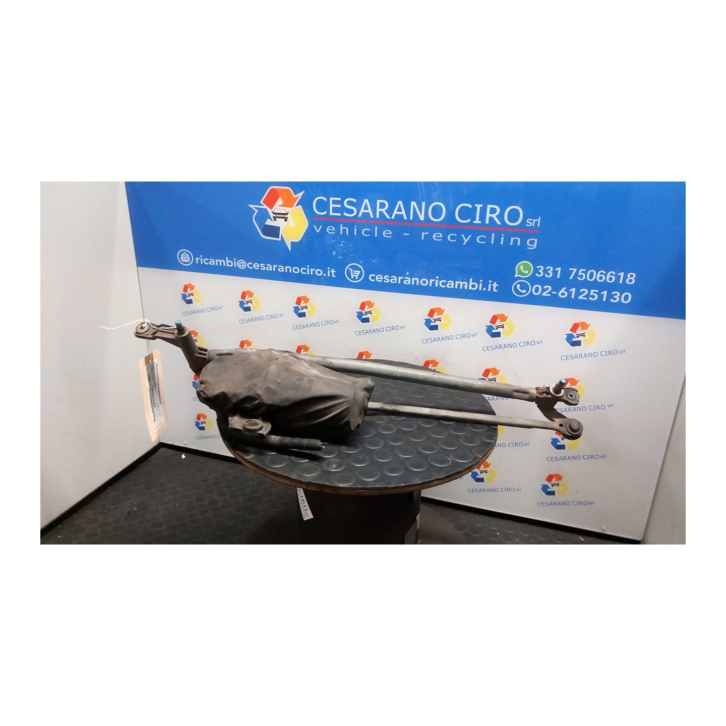 MECCANISMO TERGIPARABREZZA CON MOTORINO 083 FIAT PALIO (PY) (09/97-09/03) 178E2000 46435950