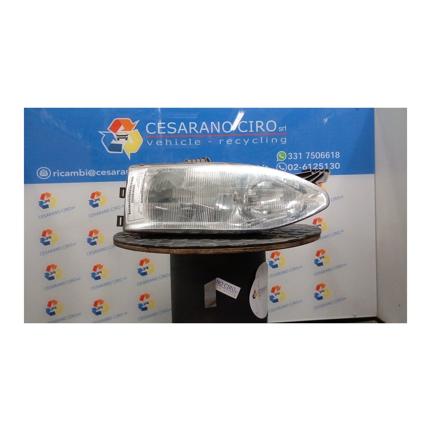 PROIETTORE - 04/98 DX. 086 FIAT PALIO (PY) (09/97-09/03) 178E2000 46537111