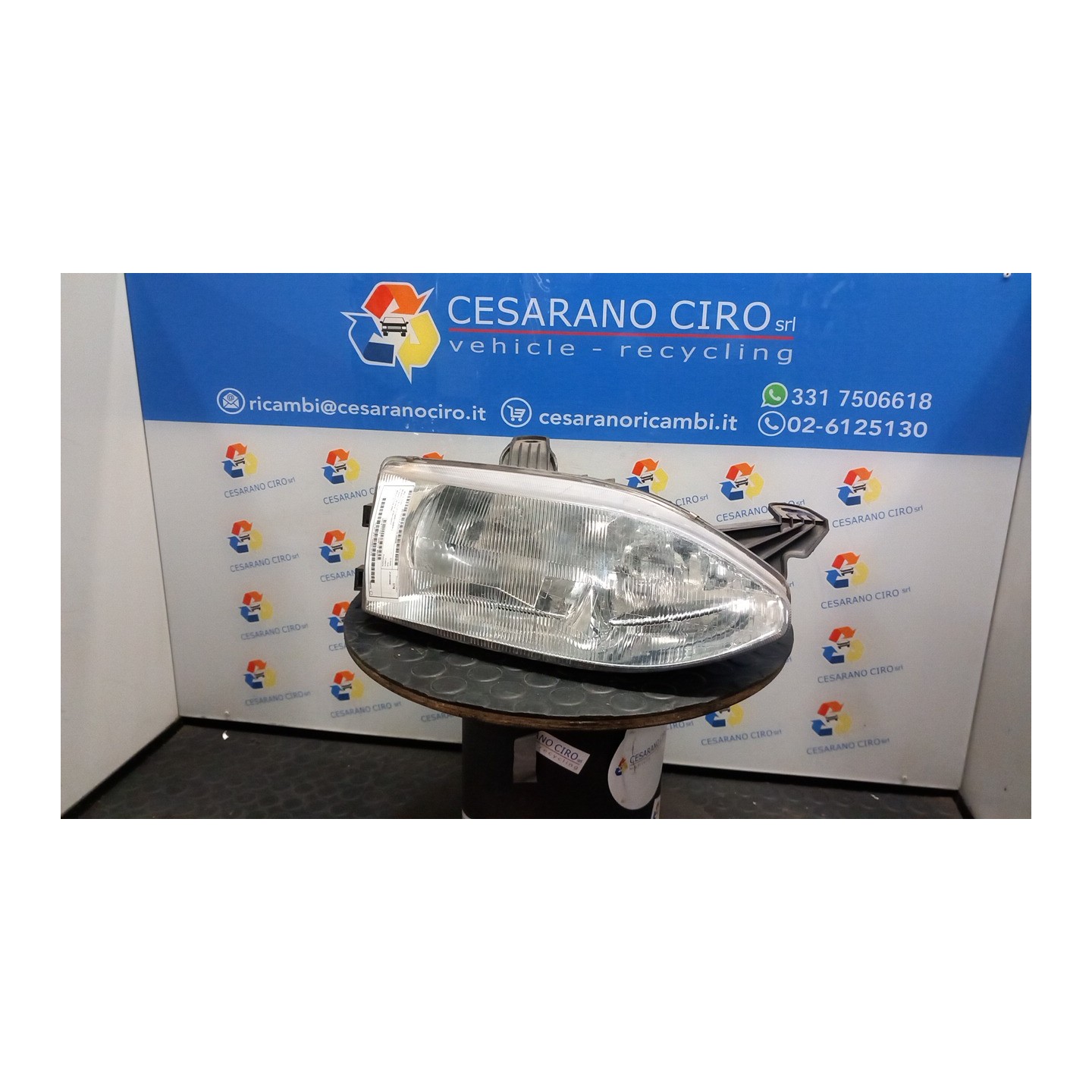 PROIETTORE - 04/98 DX. 086 FIAT PALIO (PY) (09/97-09/03) 178E2000 46537111