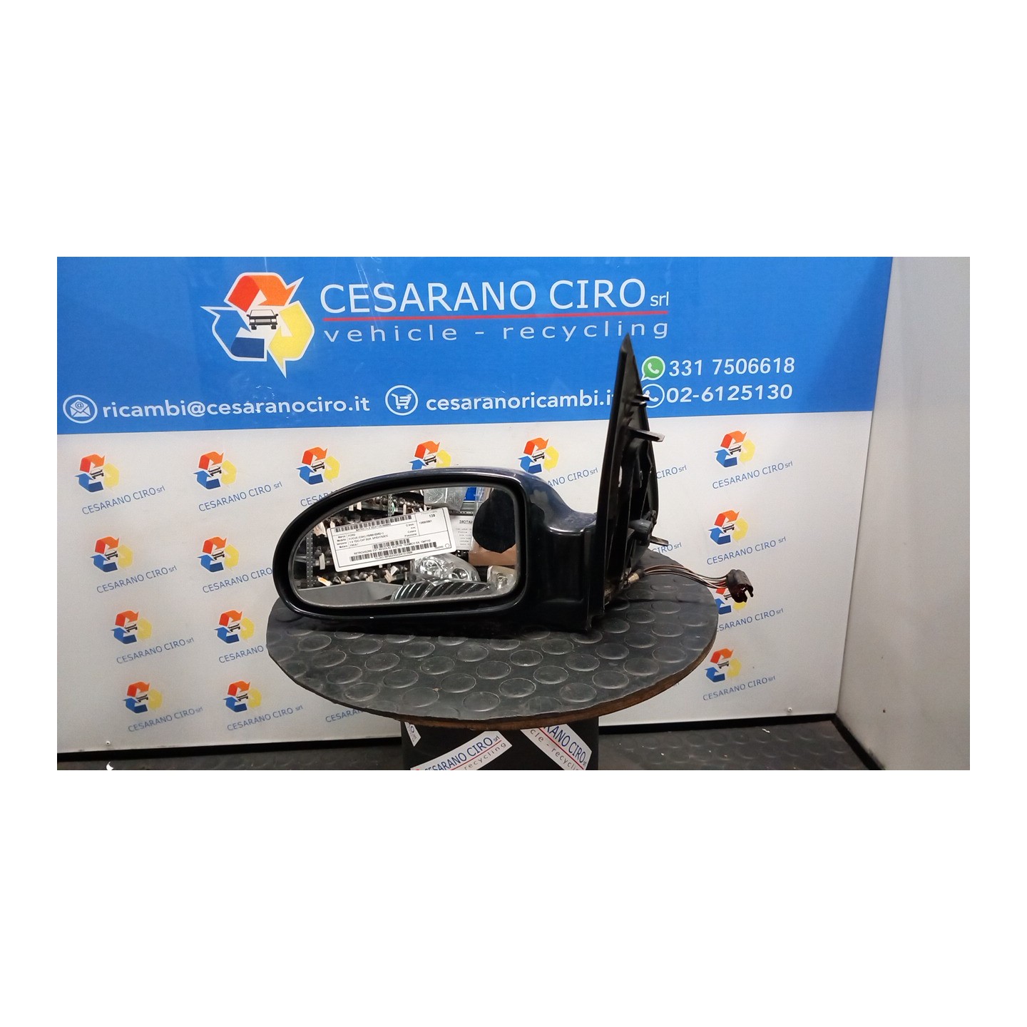 RETROVISORE EST. REGOLAZ. ELETTR. TERMICO SX. 093 FORD FOCUS (CAK) (10/98-03/02) F9DA 1347112