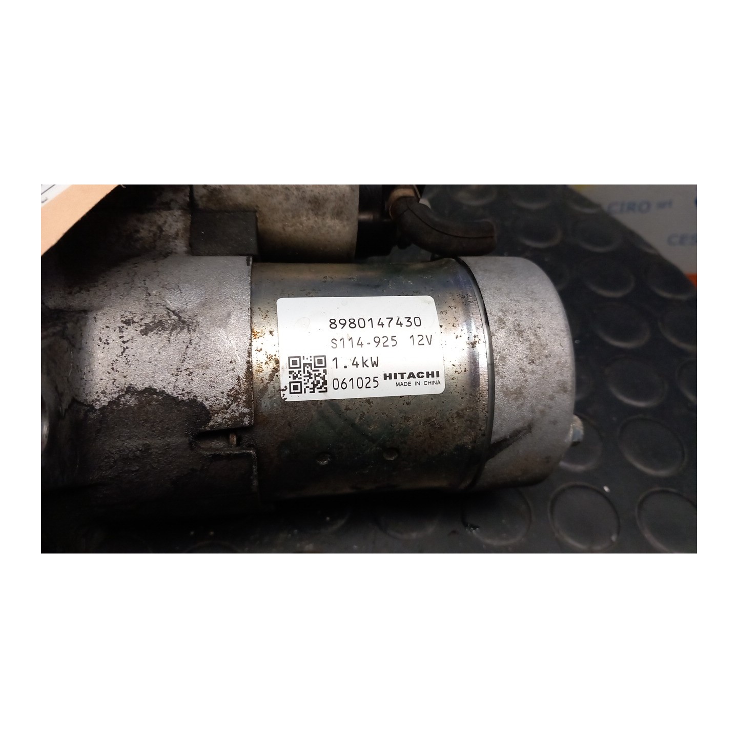 MOTORINO AVVIAMENTO 006 OPEL ASTRA (A04) (01/04-03/11) Z17DTH 98014743