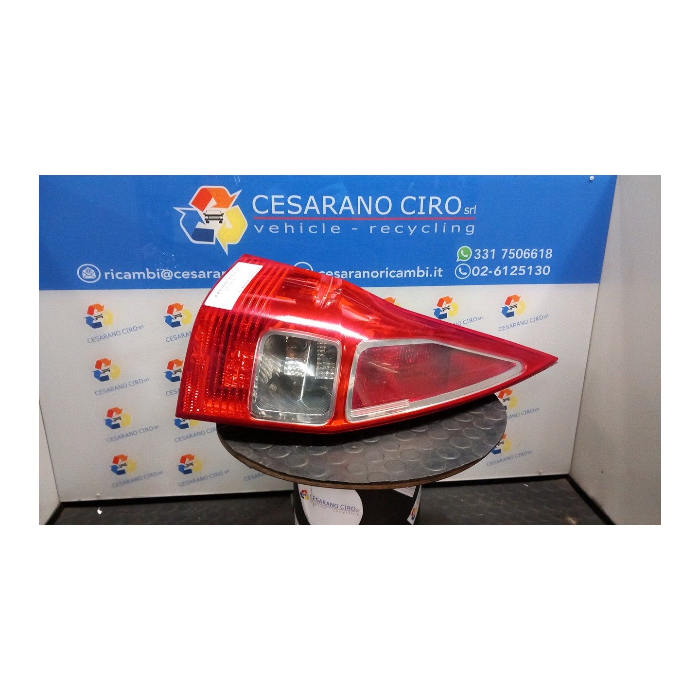 FANALE POST. EBASEM-EPACKM SX. 036 RENAULT MEGANE 2A SERIE (02/06-08/09) K9KP7 8200142684