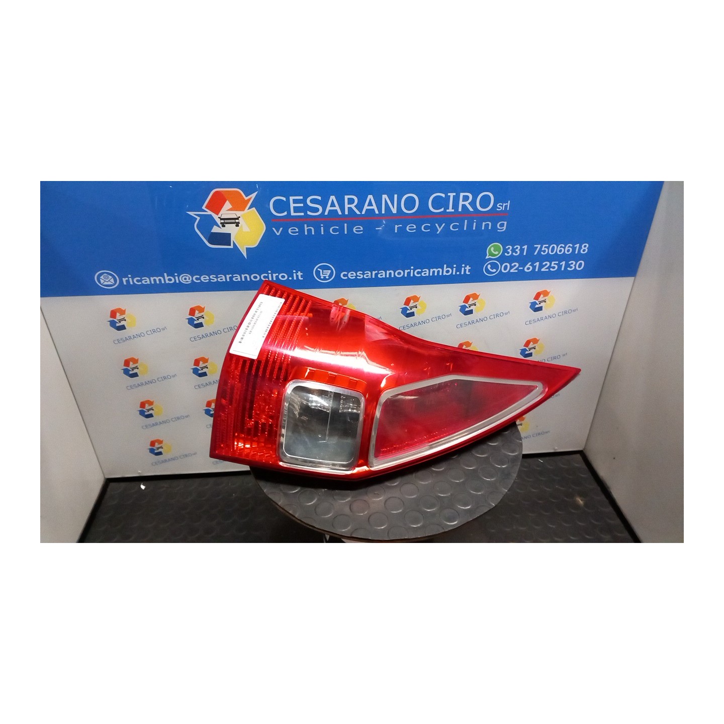 FANALE POST. EBASEM-EPACKM SX. 036 RENAULT MEGANE 2A SERIE (02/06-08/09) K9KP7 8200142684