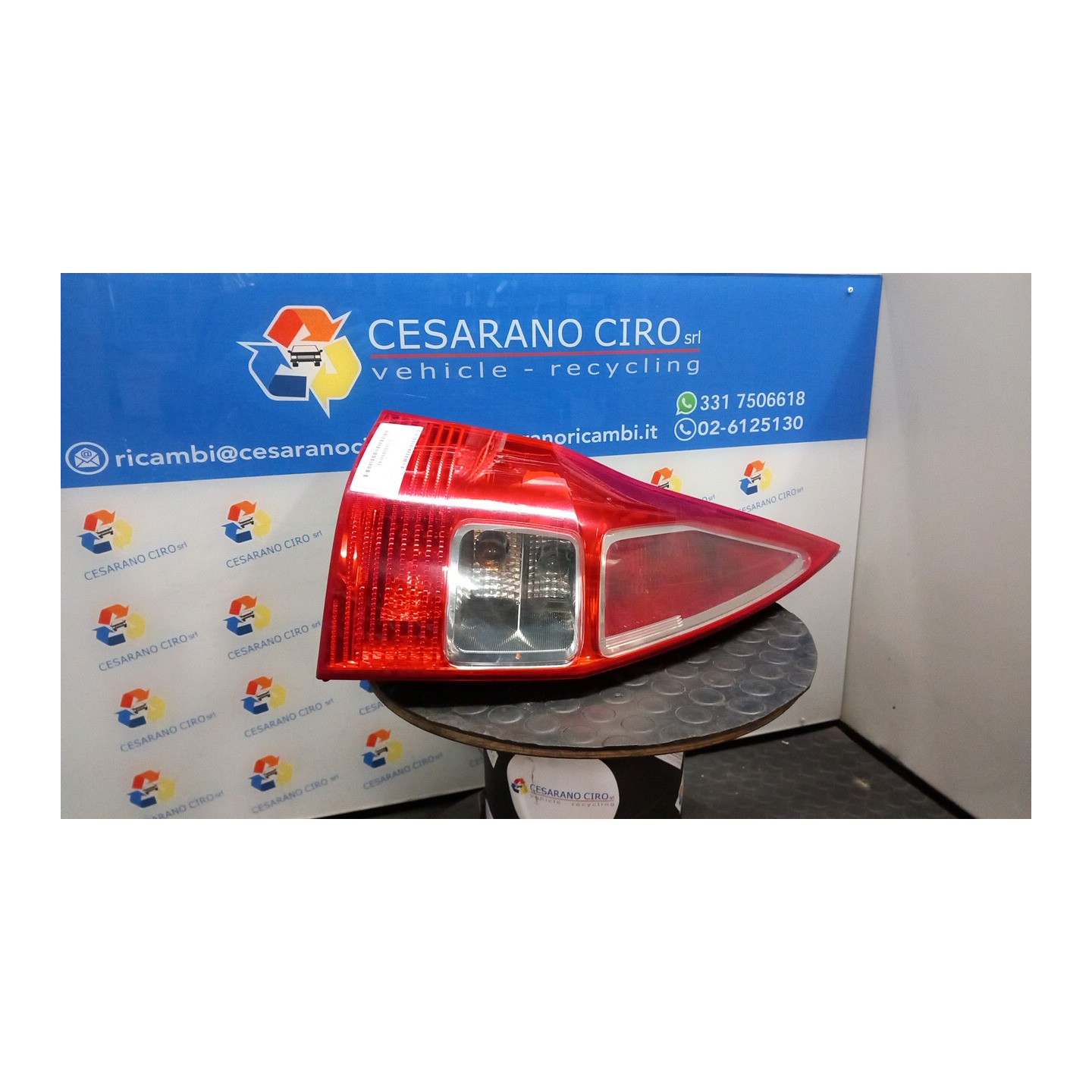 FANALE POST. EBASEM-EPACKM SX. 036 RENAULT MEGANE 2A SERIE (02/06-08/09) K9KP7 8200142684