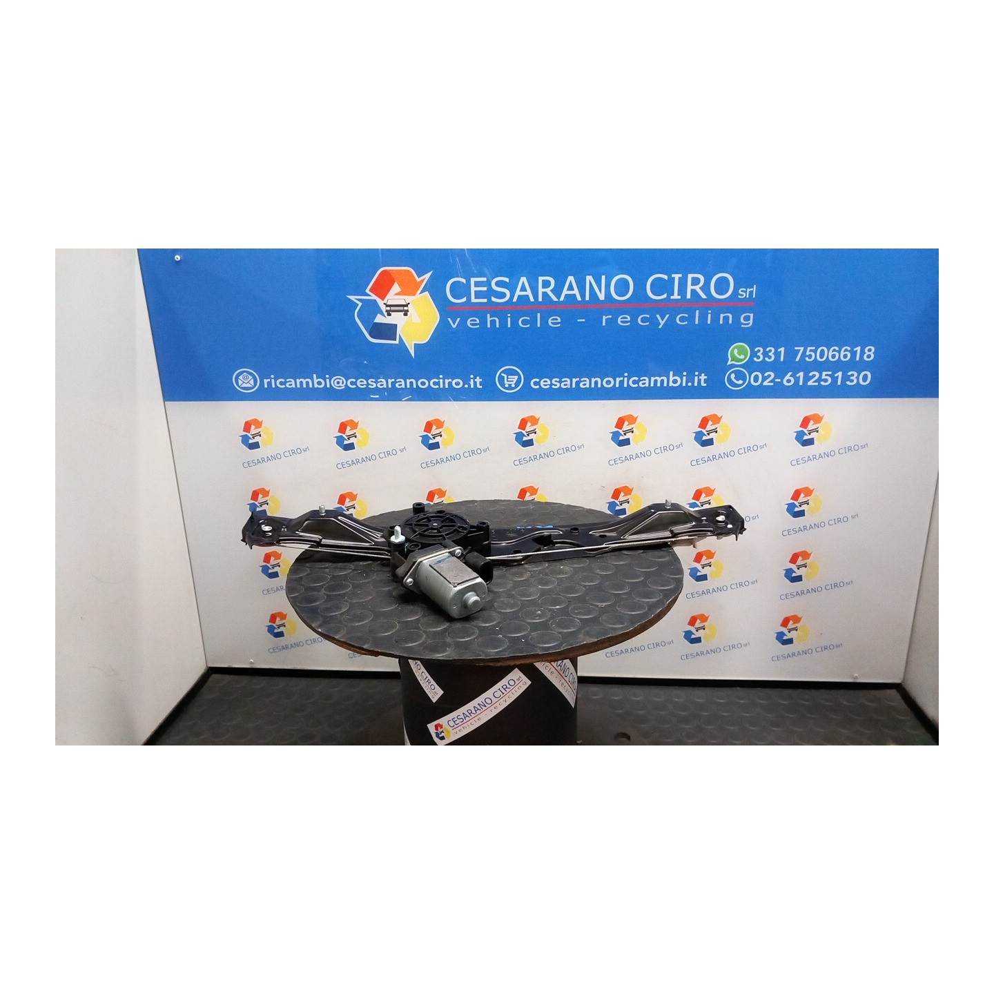 ALZACRISTALLO ELETTR. PORTA ANT. C/MOTORINO DX. 041 FORD KA (CCU) (10/08-) 169A1000 1749889