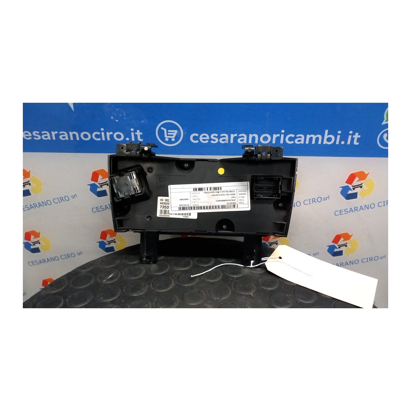 BLOCCO COMANDO CLIMATIZZAZIONE 050 FIAT IDEA (4D/2S) (10/03-12/12) 188B2000 77364222